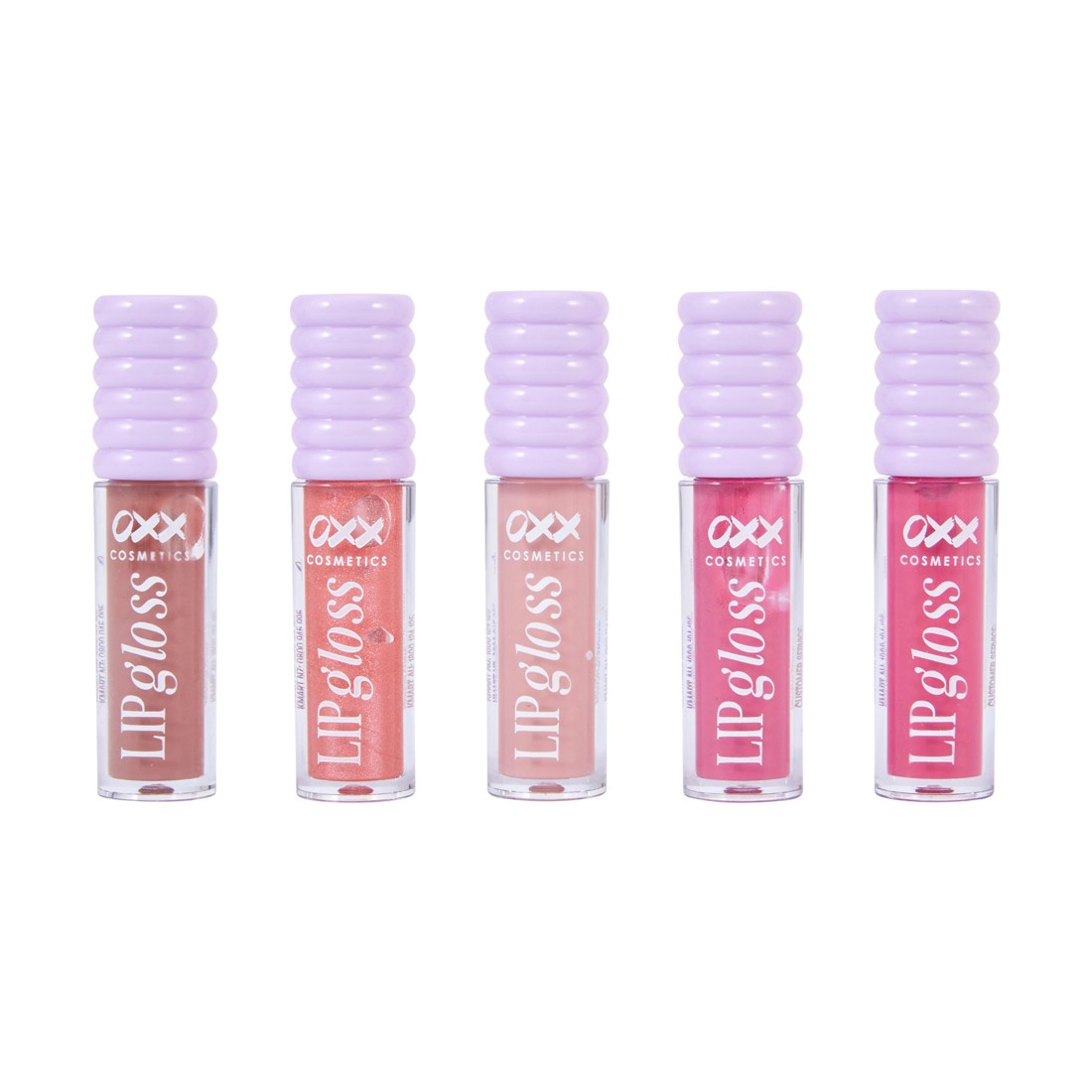 3 OXX Cosmetics 5 Piece Pout Perfection Lip Gloss Set, 3 of 4