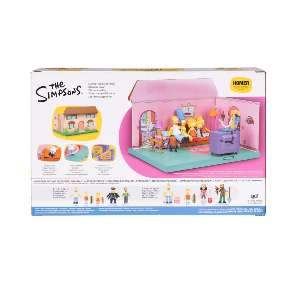 7 The Simpsons Living Room Dioroma Playset, 7 of 7