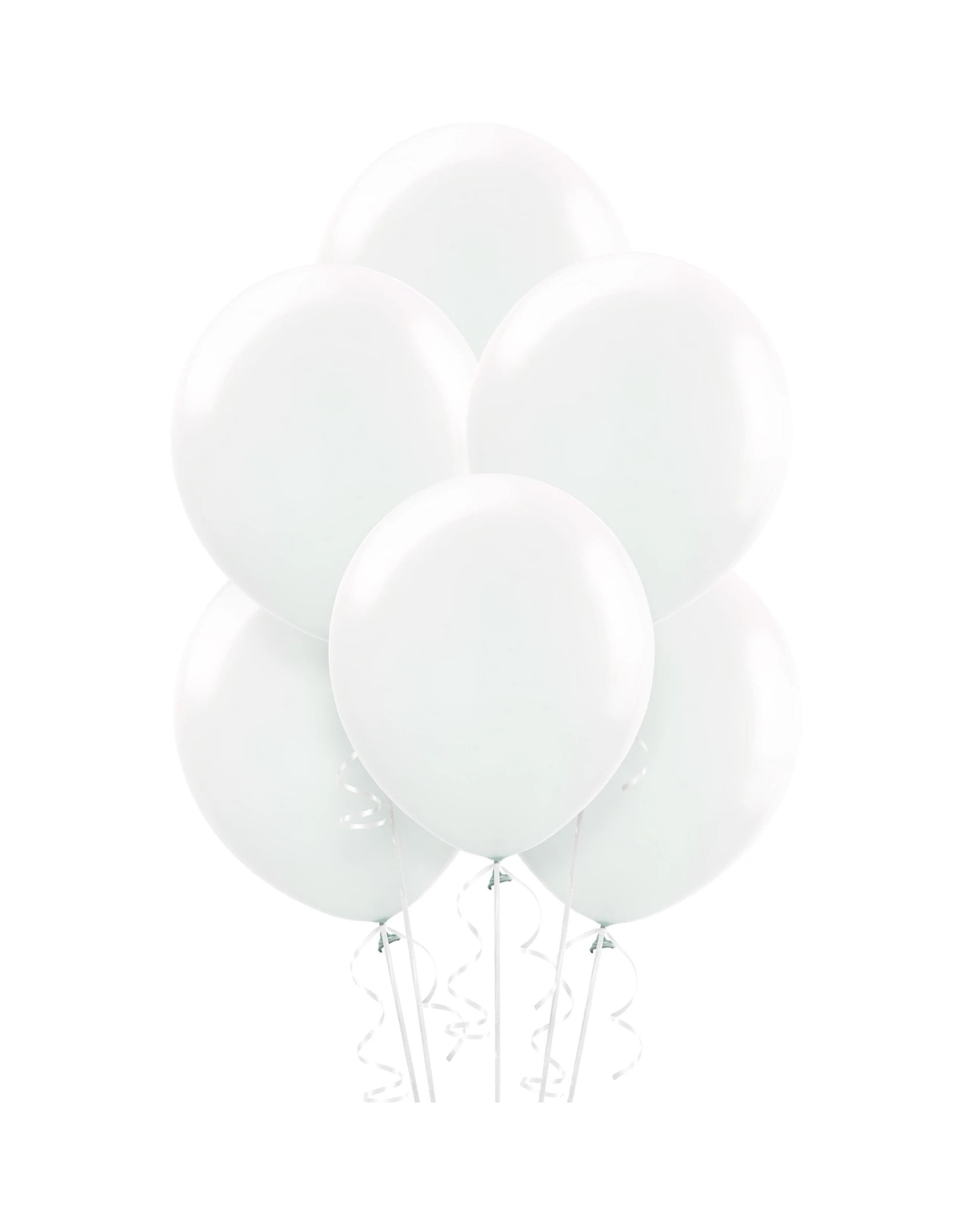 1 Artwrap Balloons 30cm Pack of 20 - White - White, 1 of 2