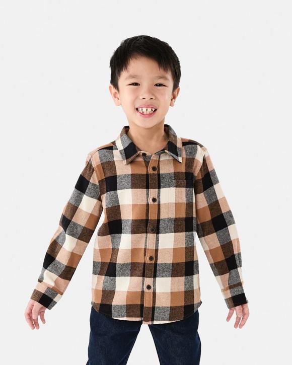 Yarn Dyed Flannel Shirt Kmart