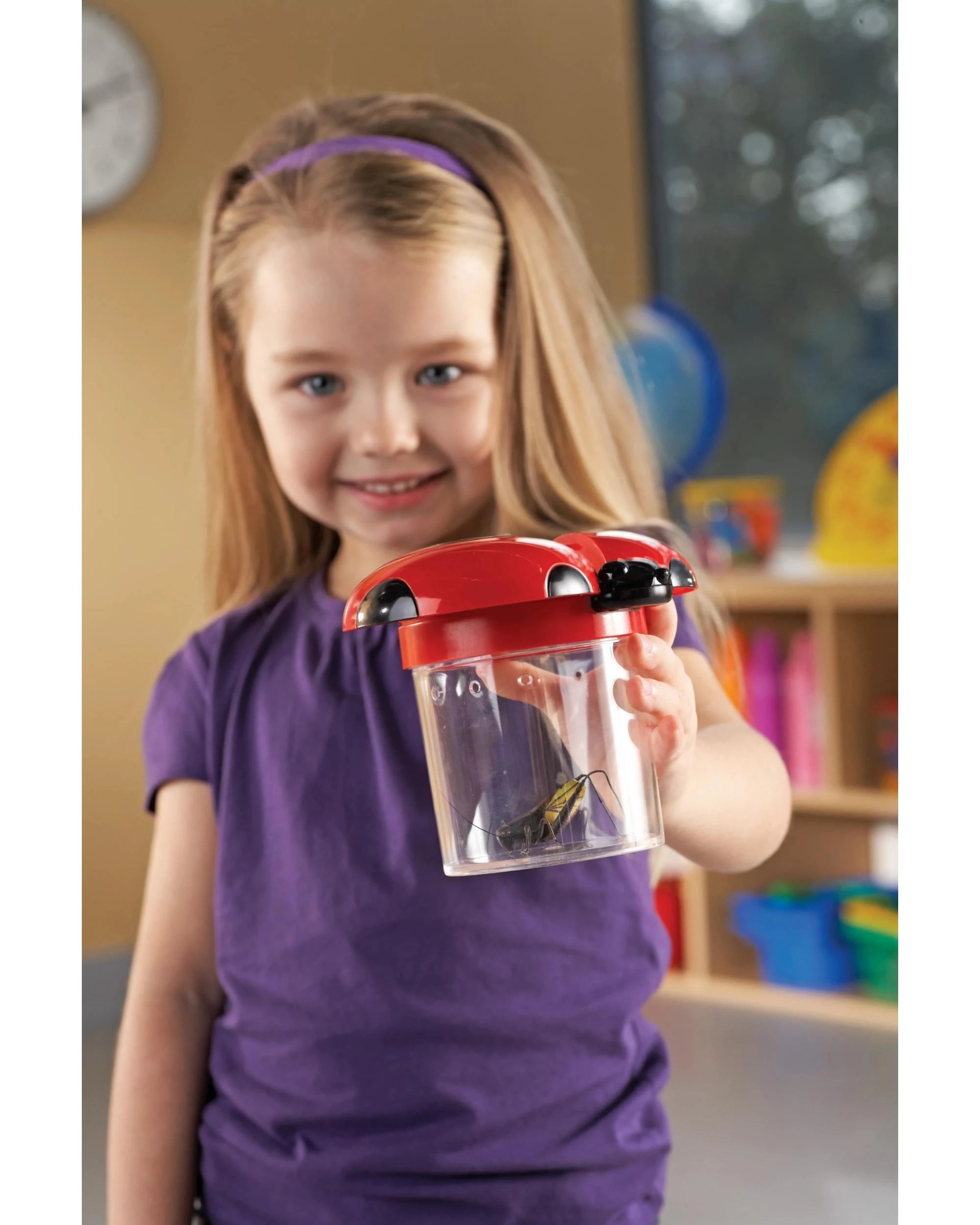 3 Learning Resources Primary Science Big View Bug Jar Assorted, 3 of 5