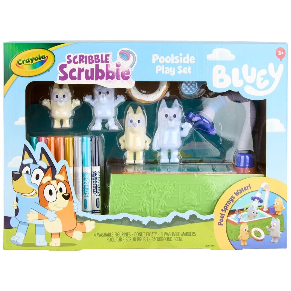 2 Crayola Scribble Scrubbie Bluey Set, 2 of 7