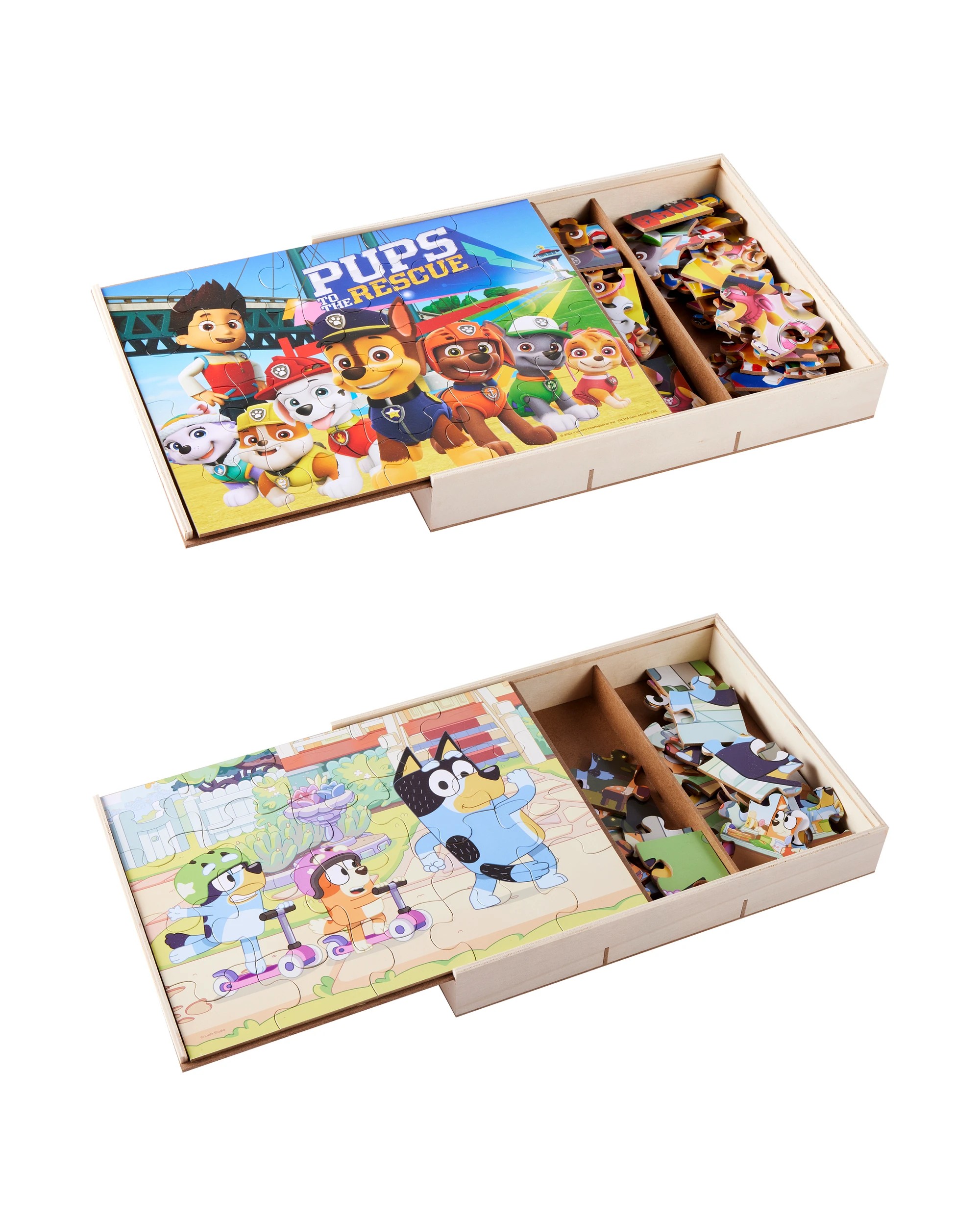 2 5 Pack Wood Puzzles - Assorted, 2 of 4