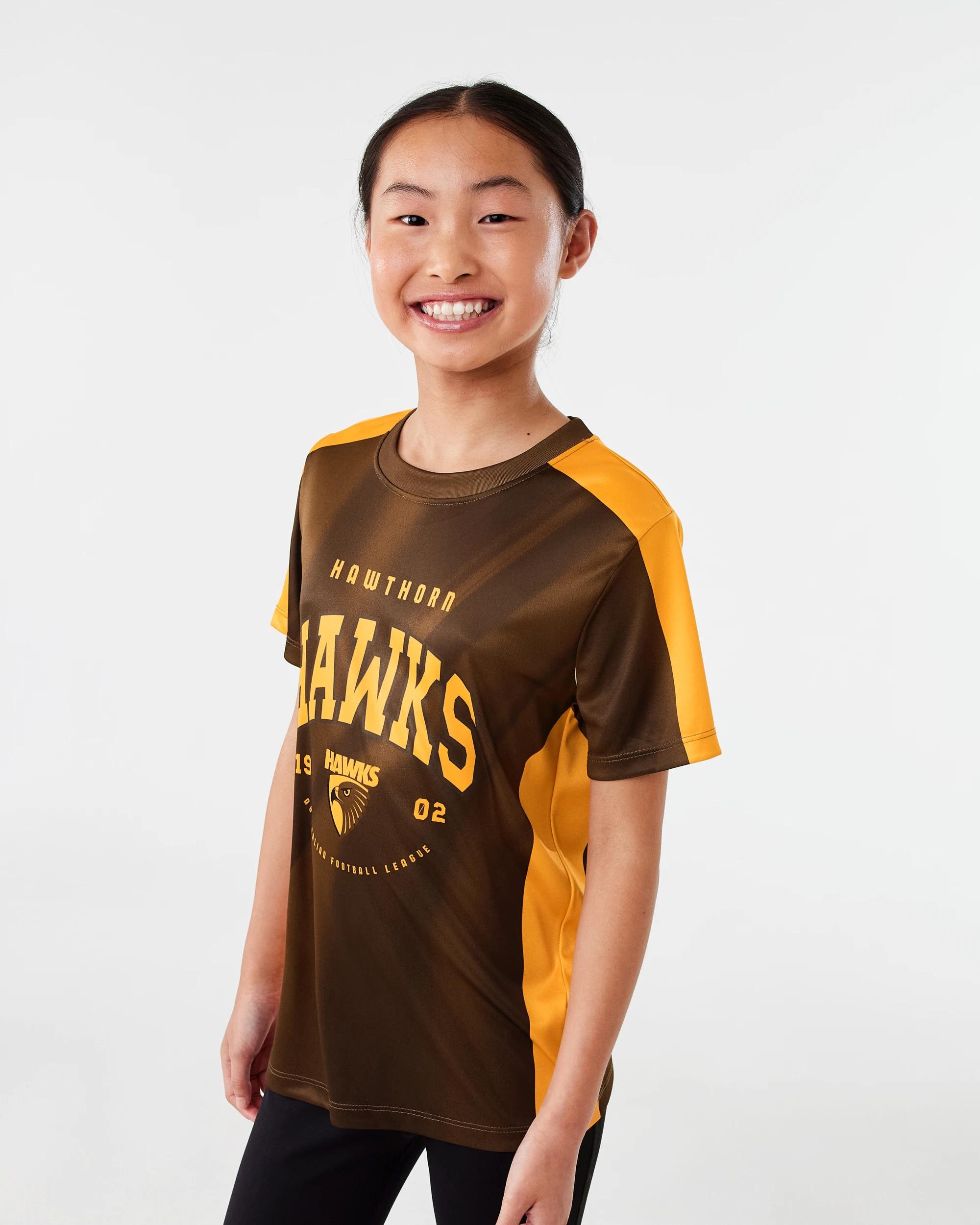 2 Official AFL Youth Training T-shirt Hawthorn, 2 of 8