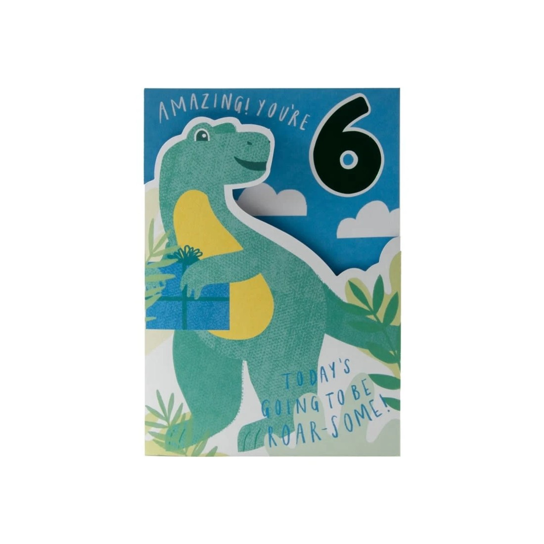 3 Connections from Hallmark 6th Birthday Card - Roarsome Dinosaur, 3 of 3