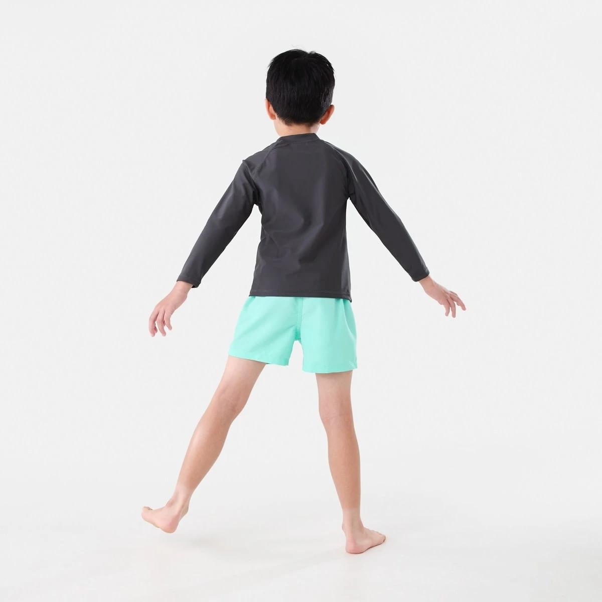 5 Plain Boardshorts FLURO EGGSHELL, 5 of 5