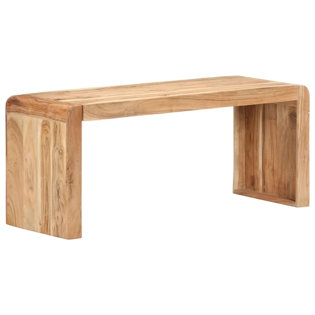 1 vidaXL Bench Acacia Wood - Brown, 1 of 5