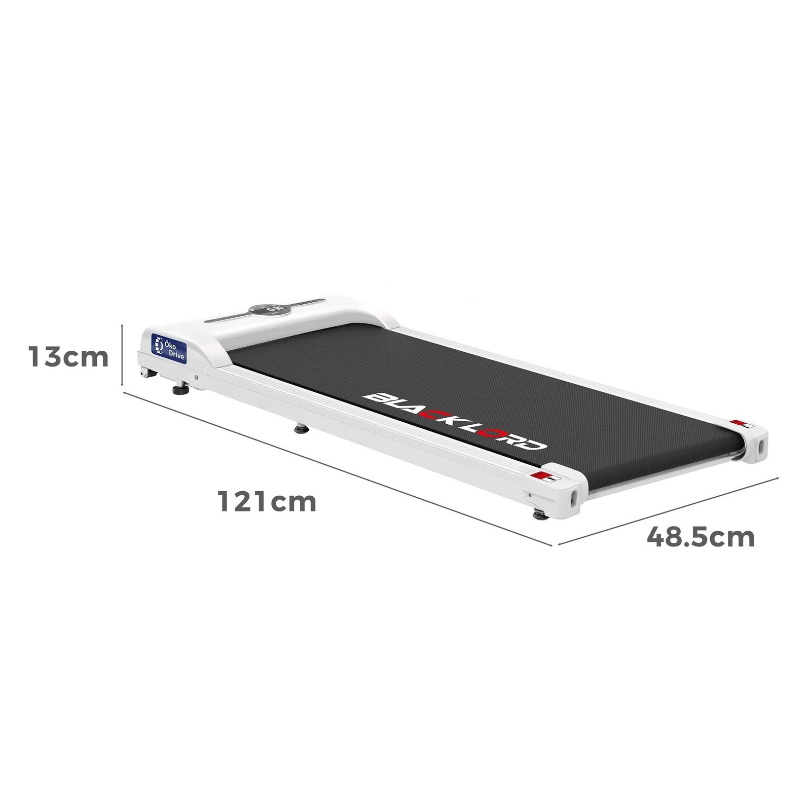 9 Black Lord Treadmill Electric Walking Pad Home Office Fitness Gym Remote Control - White, 9 of 9