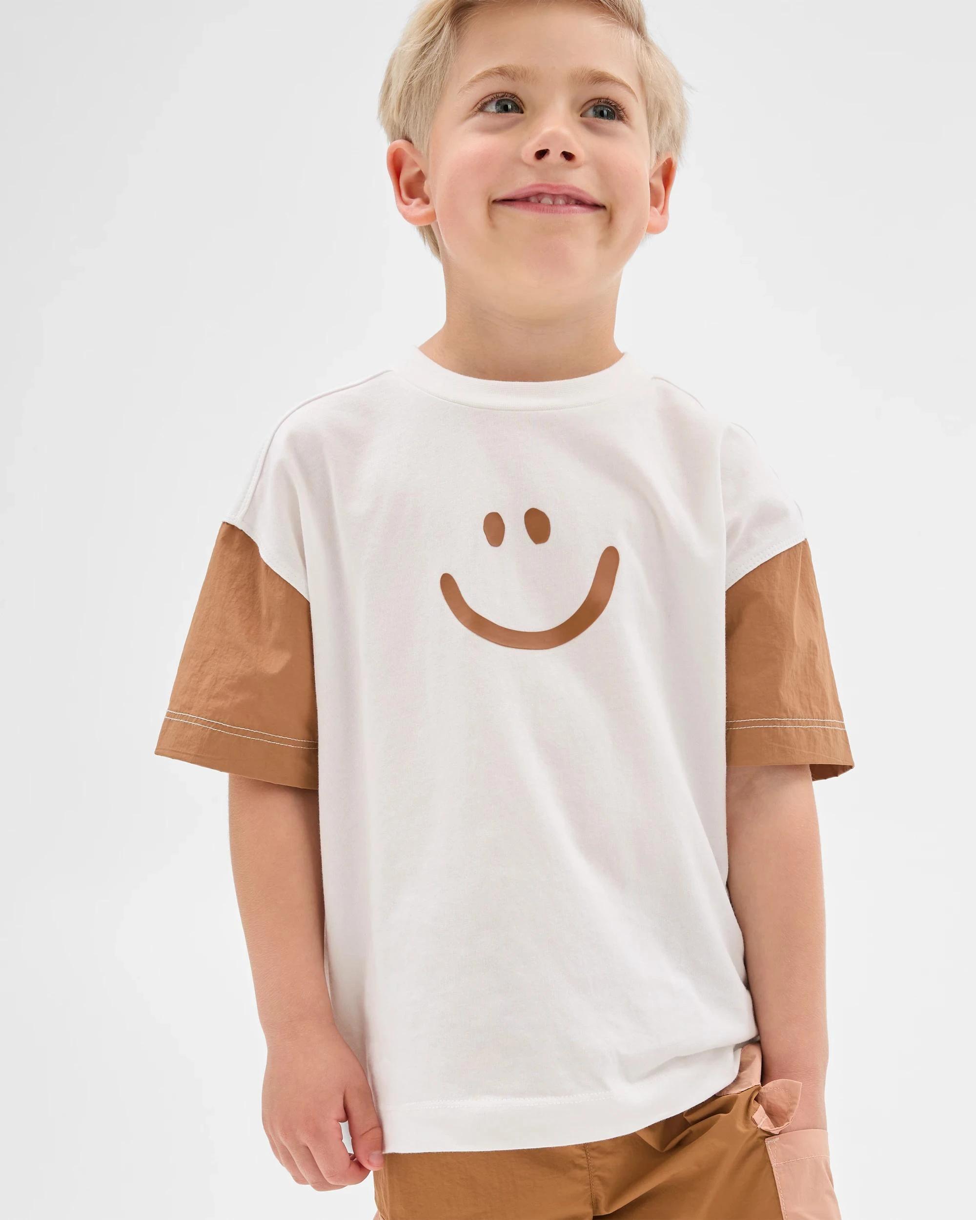 2 Target Australian Cotton and Nylon Blend Oversized T-shirt CREAM, 2 of 8