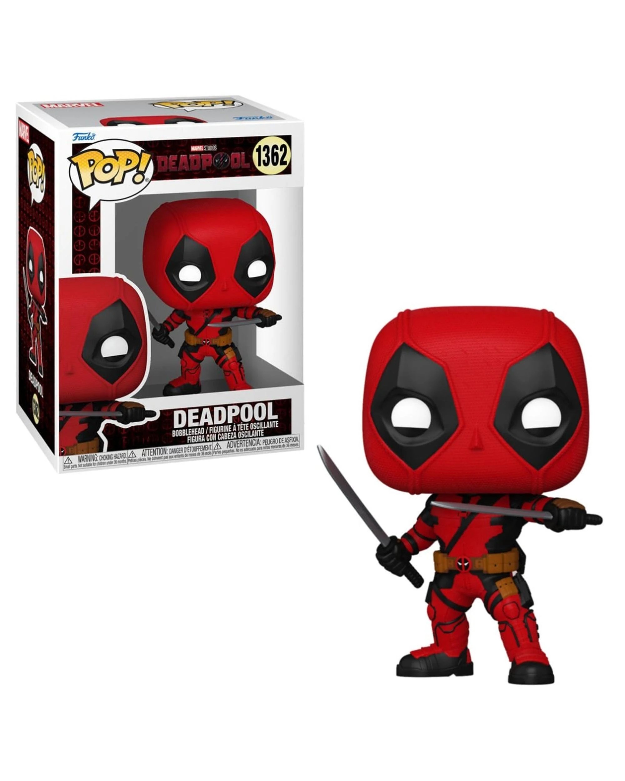 1 Deadpool and Wolverine Deadpool Funko POP! Vinyl, 1 of 1