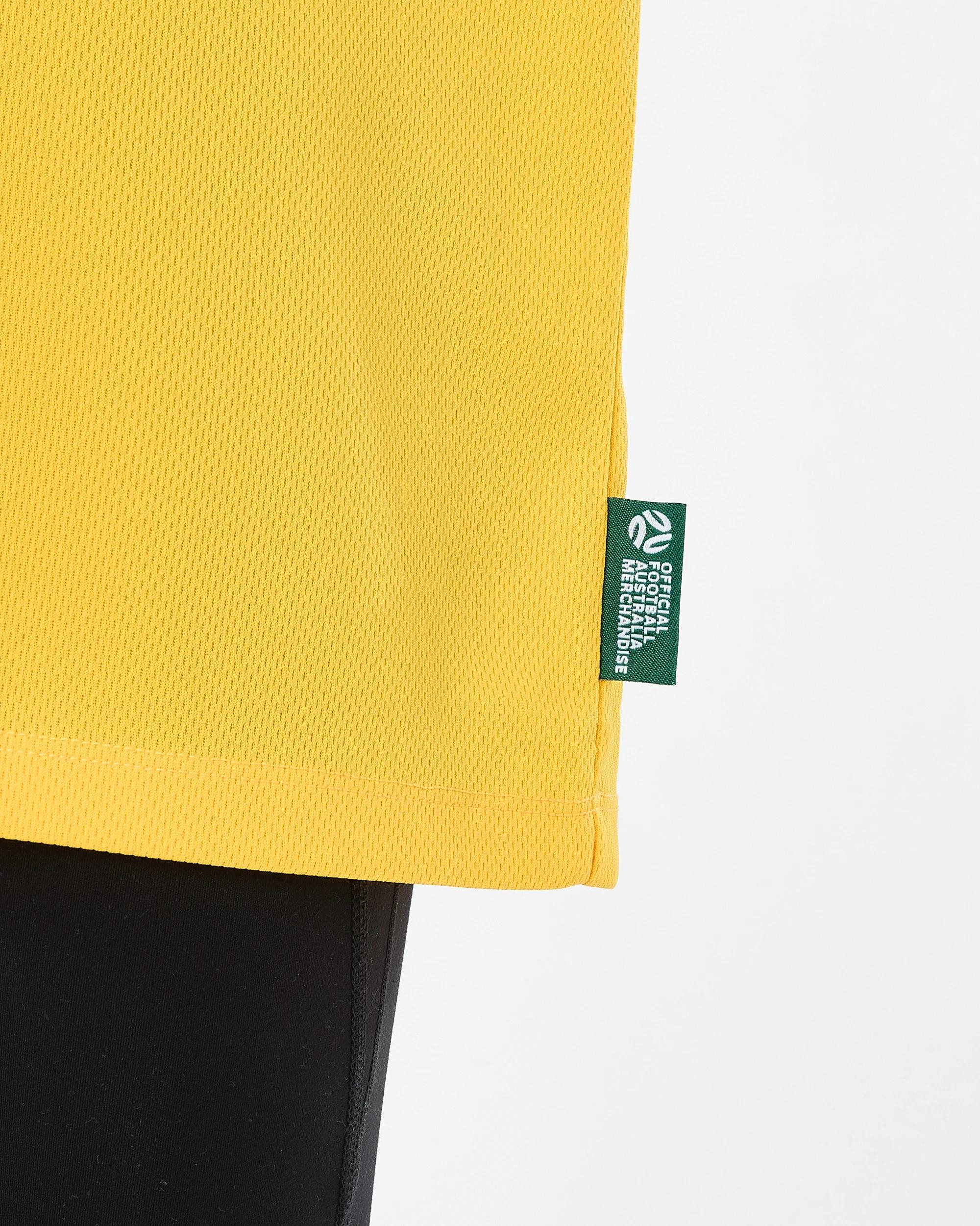 5 Matildas Youth T-shirt Yellow, 5 of 7