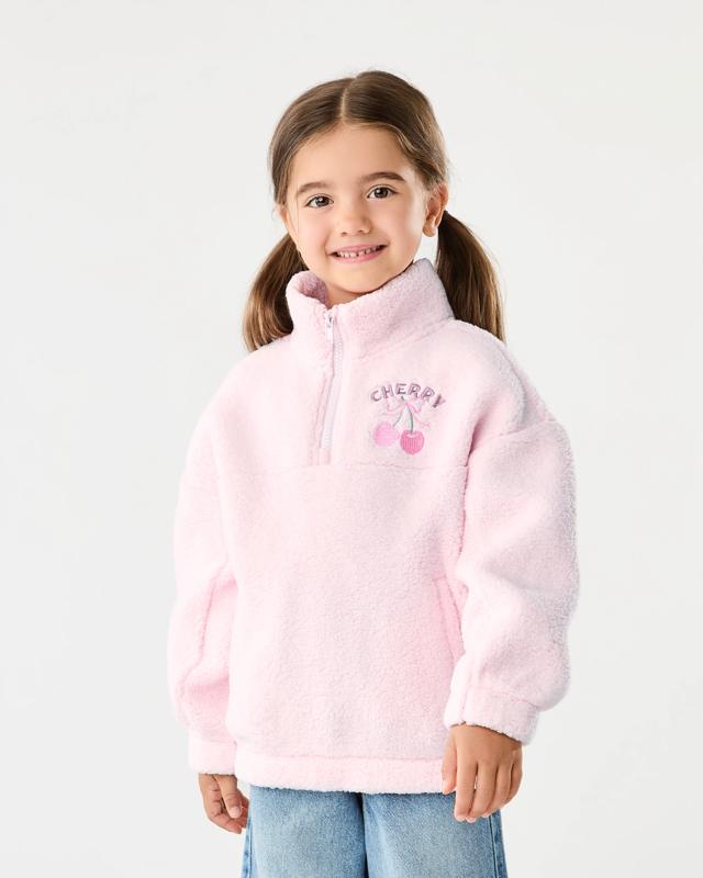 Quarter Zip Teddy Fleece Sweats