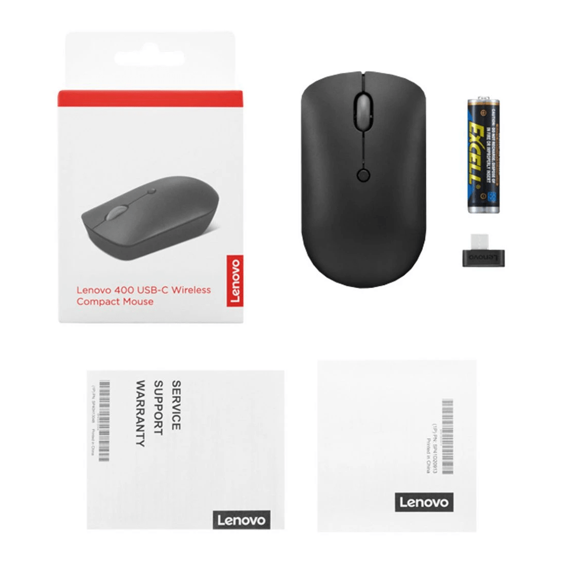 7 Lenovo 400 Wireless Mouse Black, 7 of 7