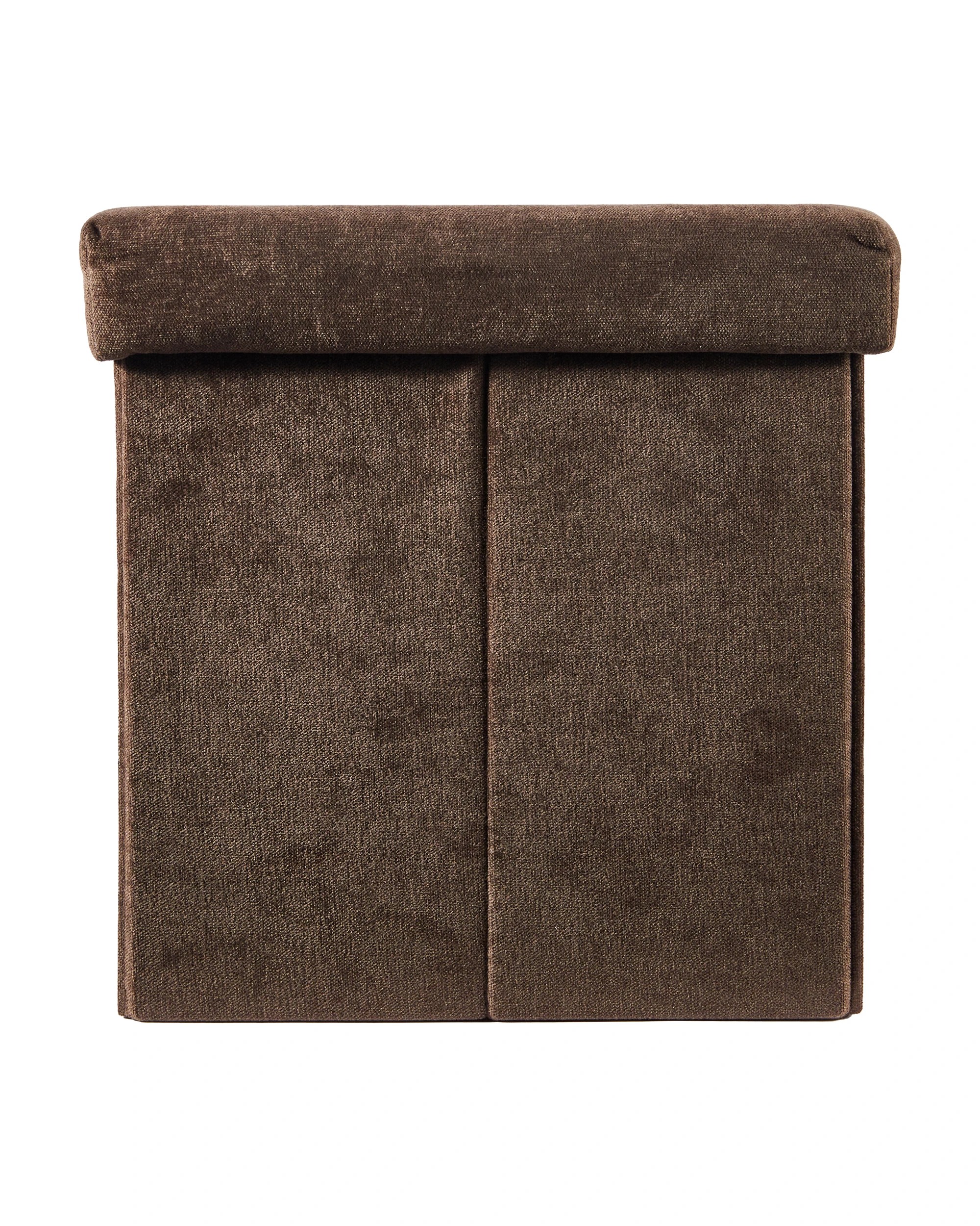3 Rectangle Storage Ottoman - Chocolate, 3 of 9