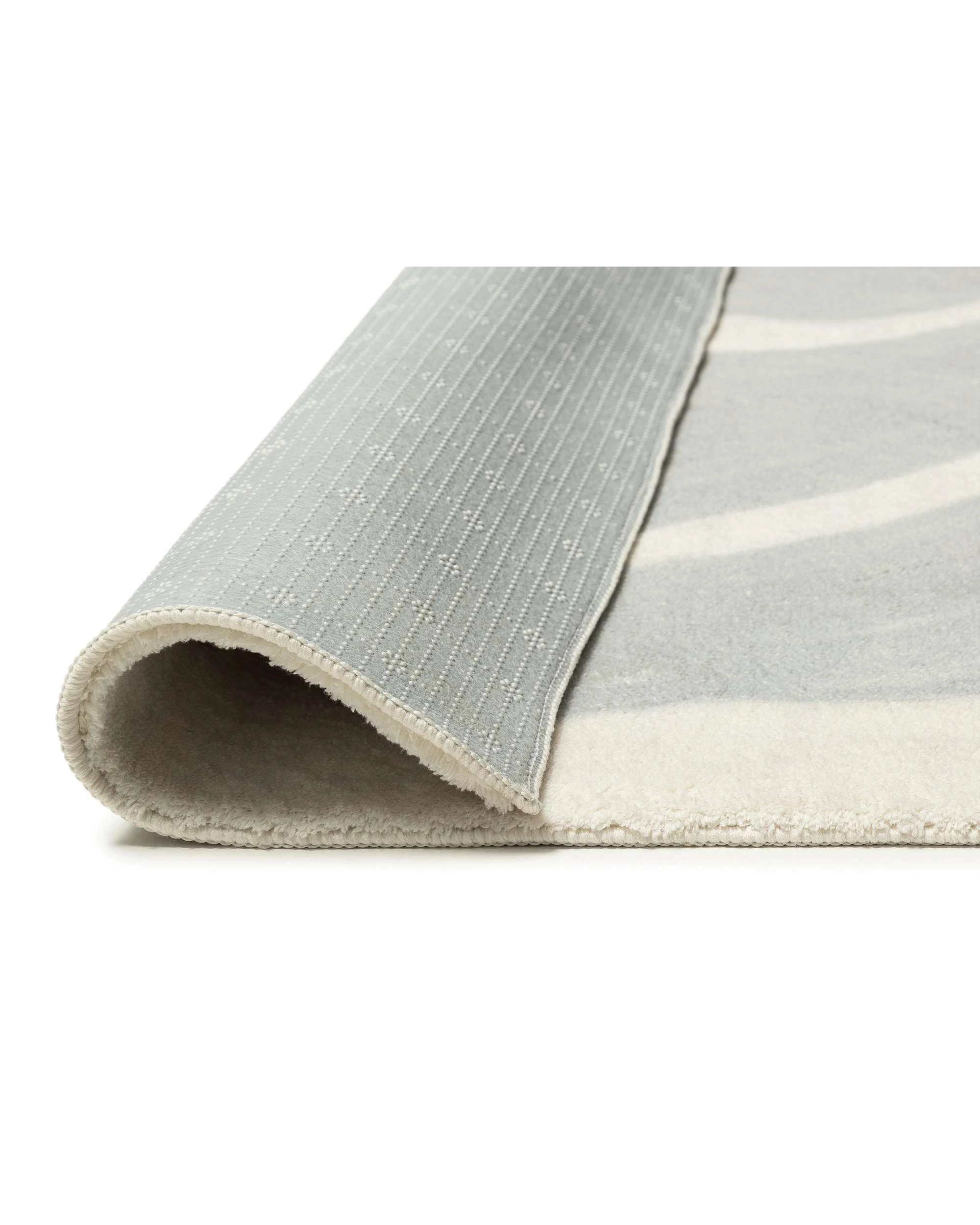 5 Loopsie Faroe Abstract Washable Rug-290cm x 200cm - Blue, 5 of 8