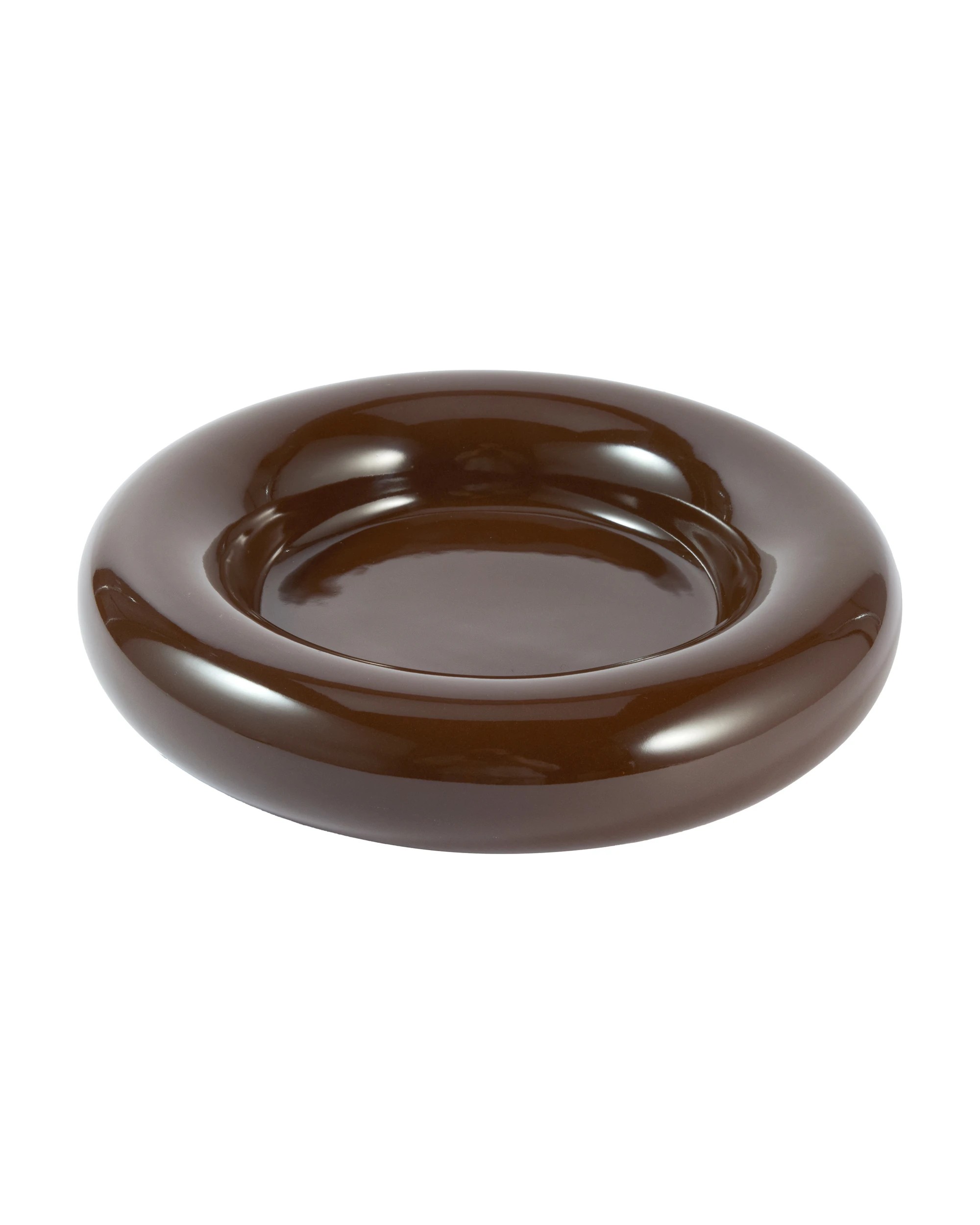 1 Rounded Edge Bowl - Brown, 1 of 4