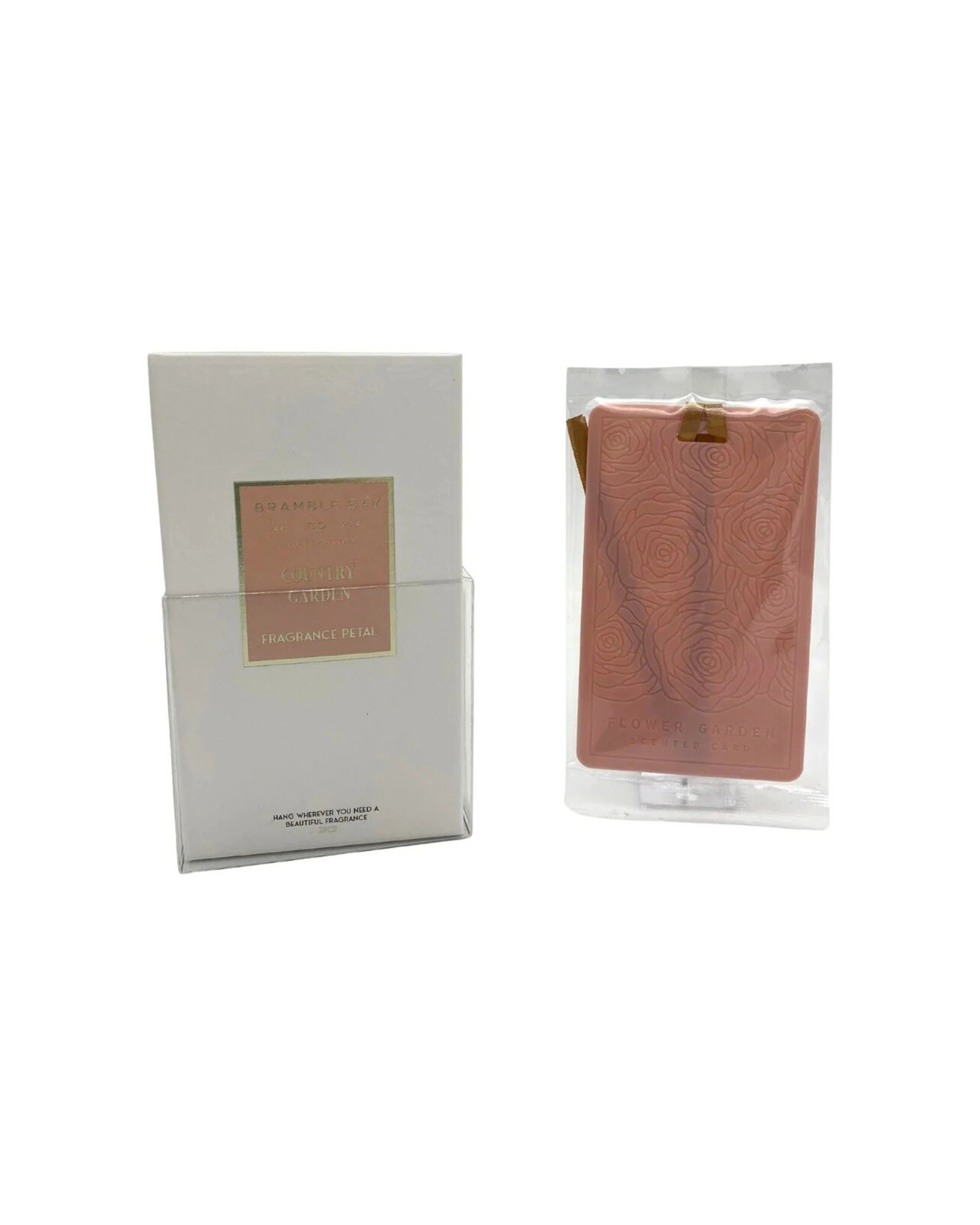 2 Bramble Bay 2x 2pc Fragrance Petal Car Air Freshener Set Country Garden - Pink, 2 of 5