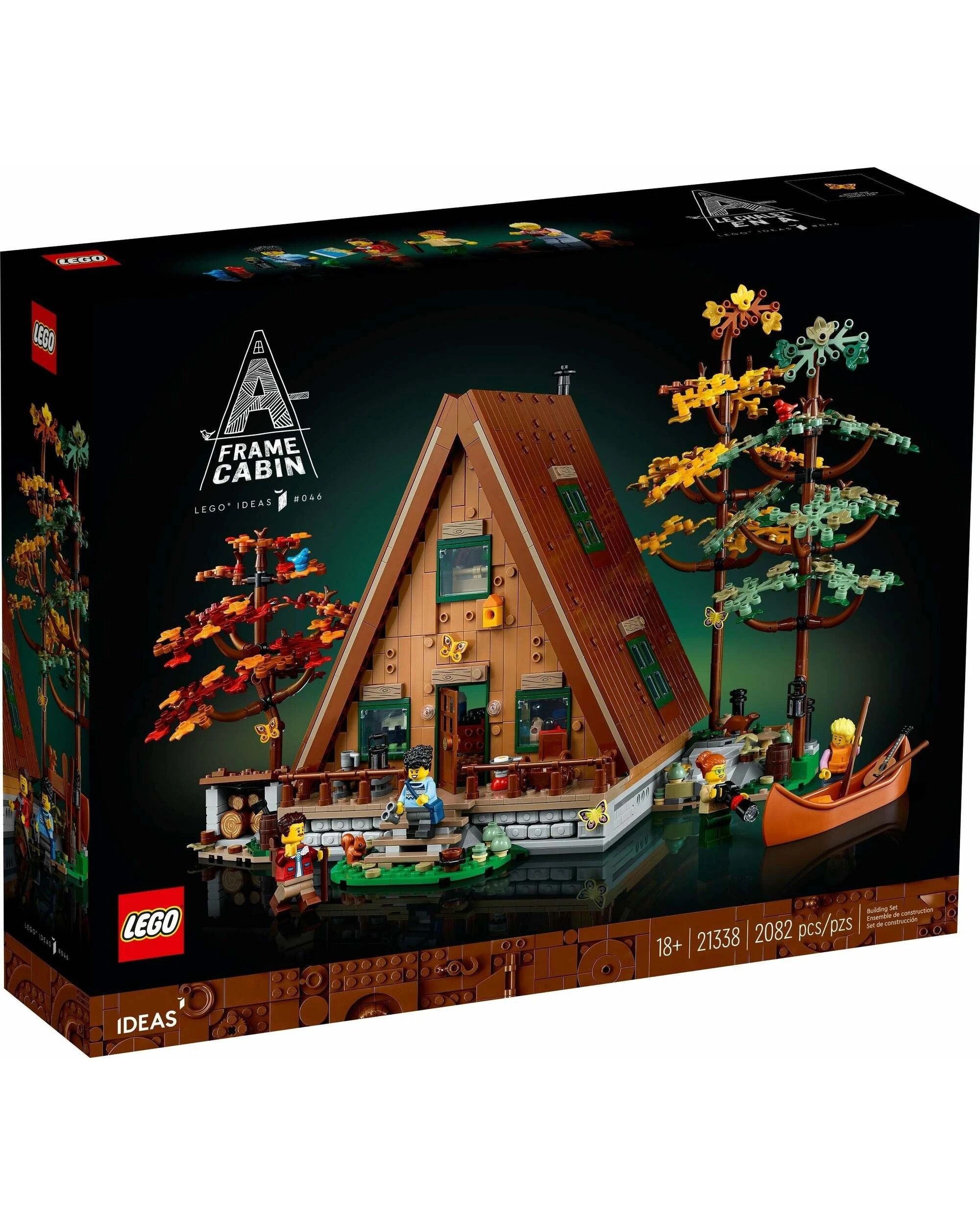 1 LEGO Ideas Series 21338 A-Frame Cabin, 1 of 5