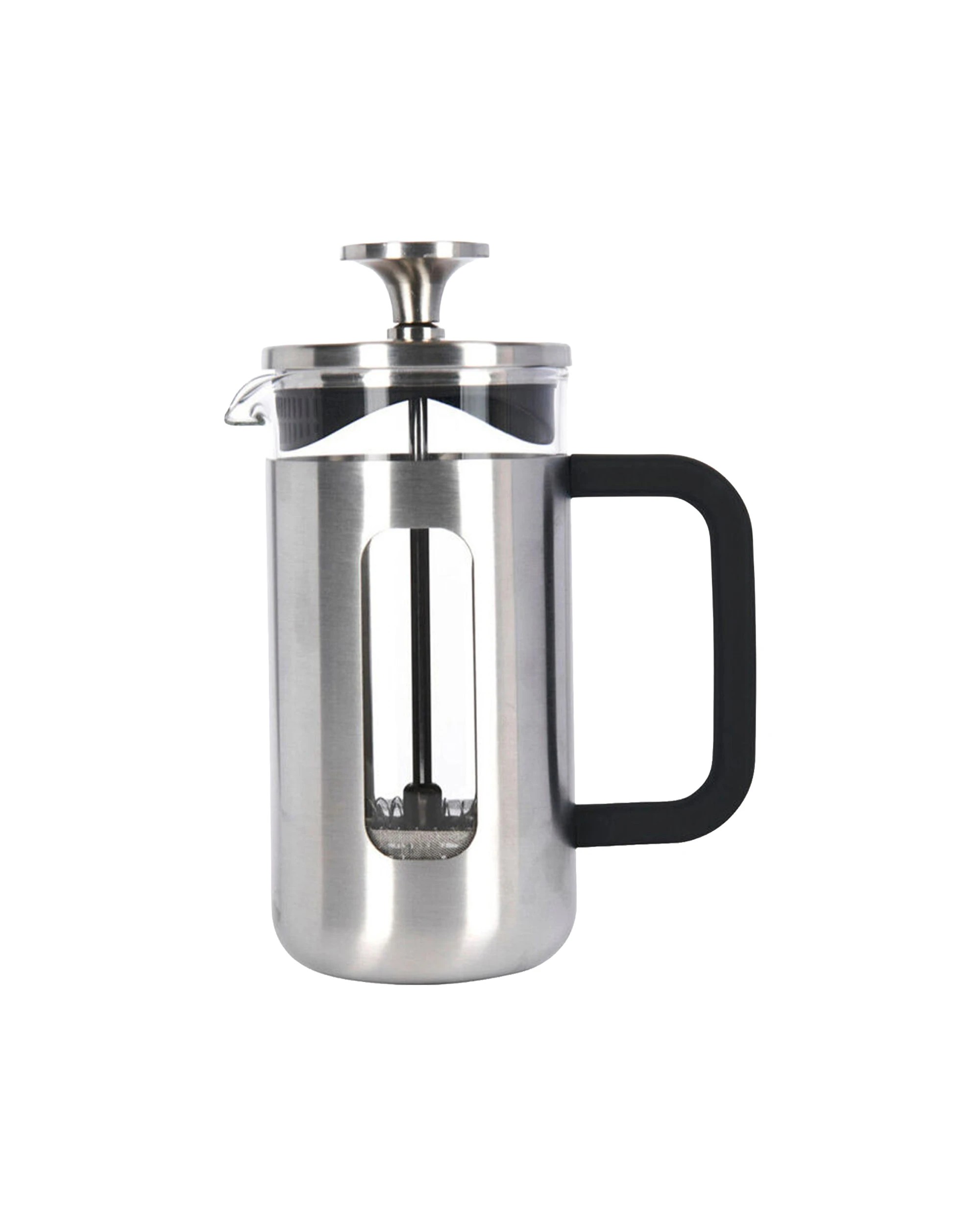 1 La Cafetiere Pisa 3-Cup 350ml Stainless Steel Glass French Press - Silver, 1 of 4