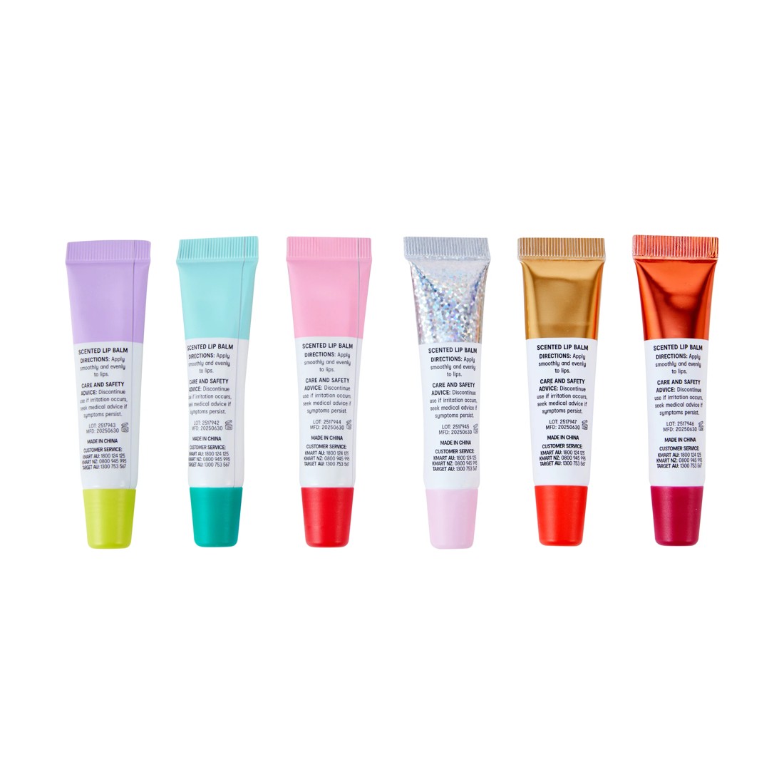 3 OXX Skincare 6 Piece Lip Balm Set, 3 of 5