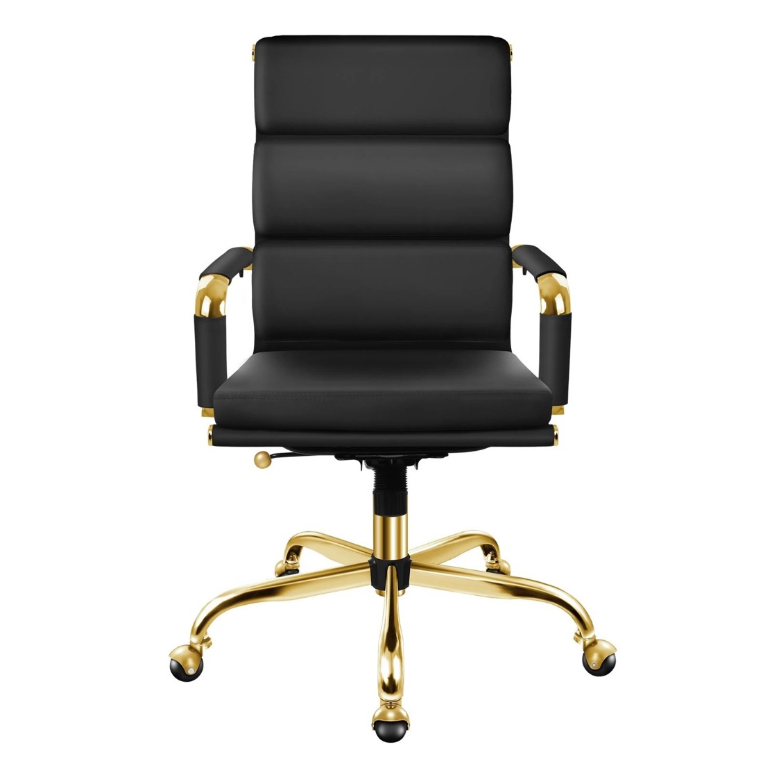 6 Alfordson Office Chair Ergonomic Paddings Executive Computer Work Seat High Back - Black, 6 of 10