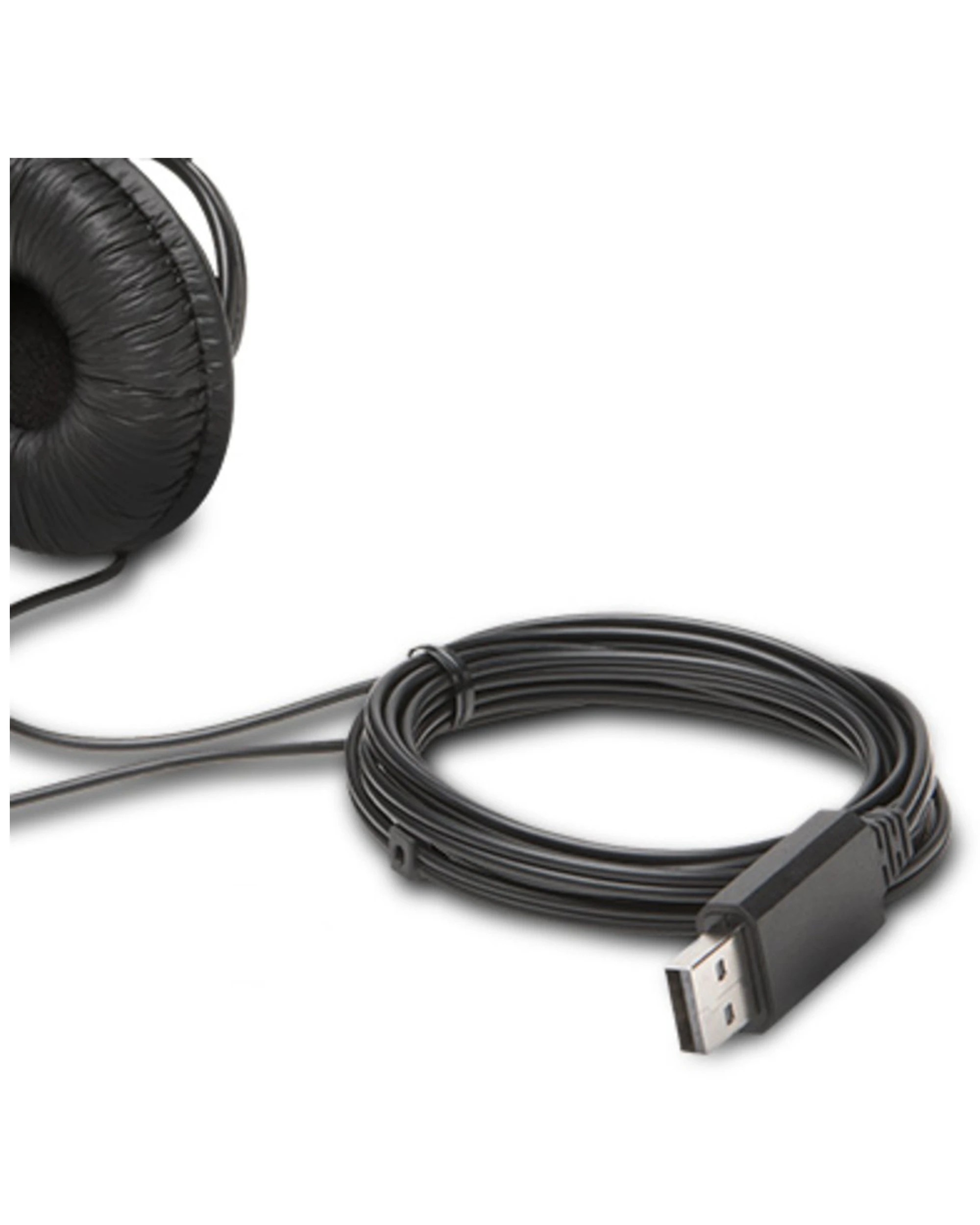 3 Kensington Hi-Fi USB Headphones Stereo Headphones Universal Compatibility - Black, 3 of 7