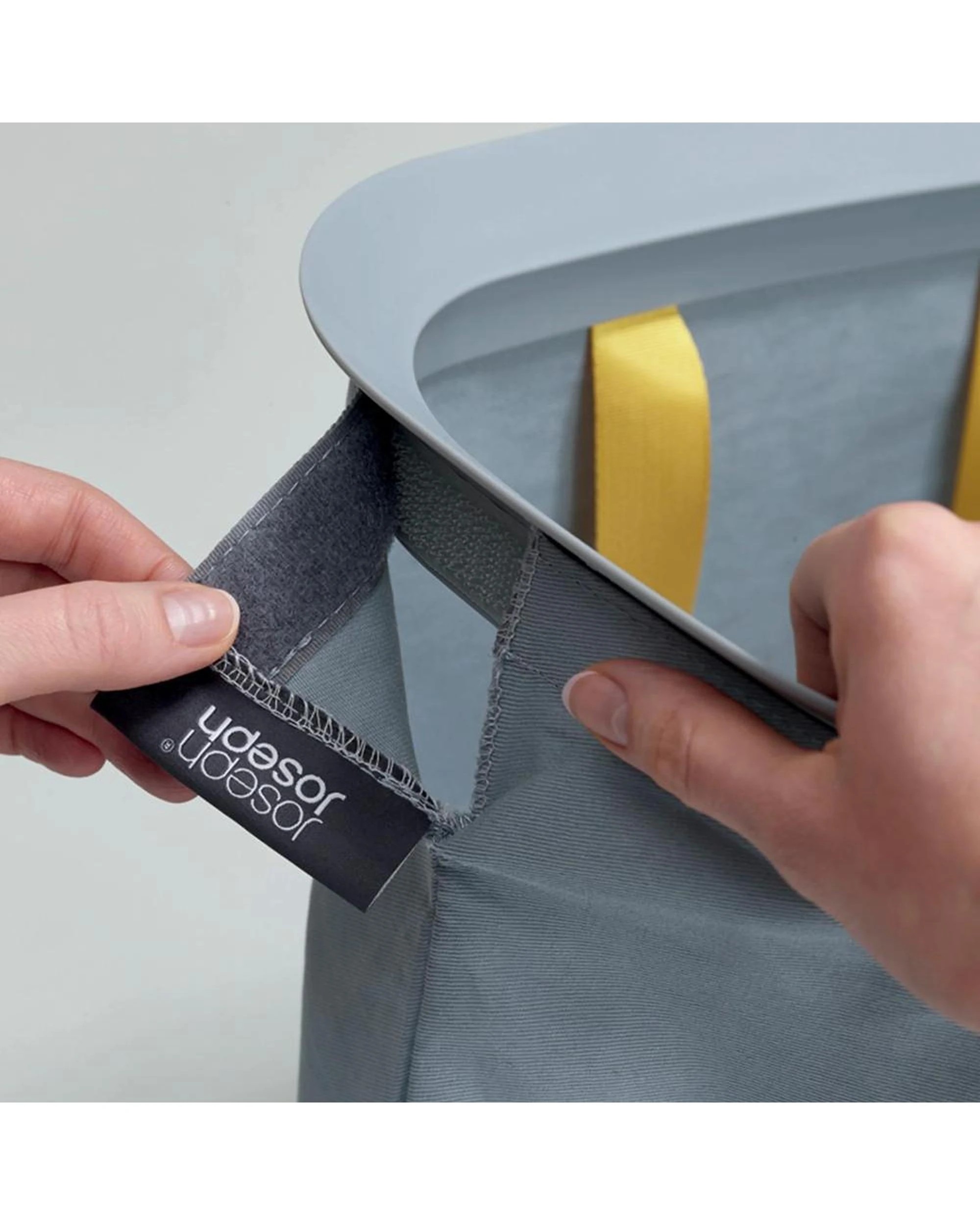 9 Joseph Joseph Tota 60L Laundry Separation Basket Grey 50001, 9 of 9