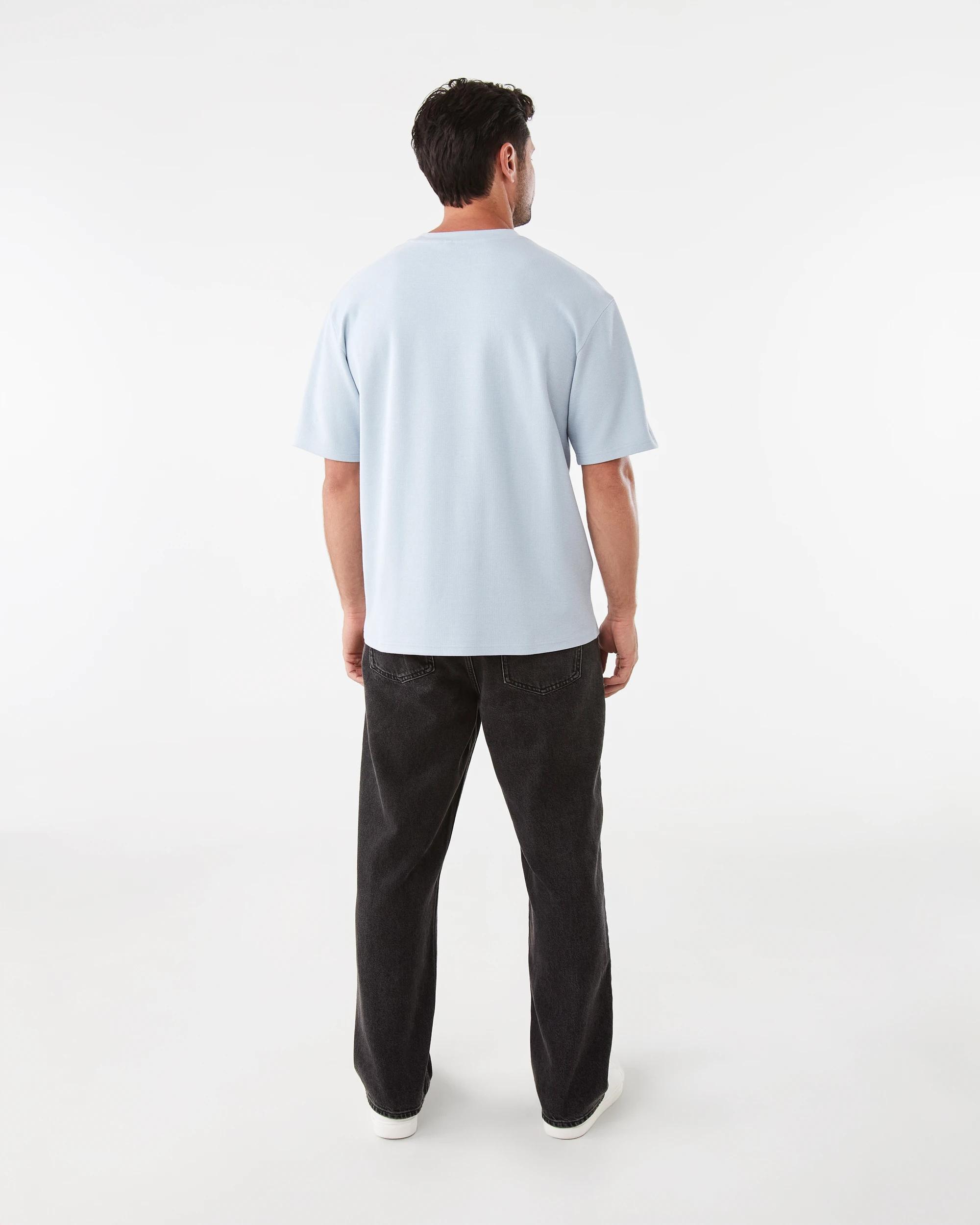 4 Textured Print T-shirt Blu Rcds, 4 of 7