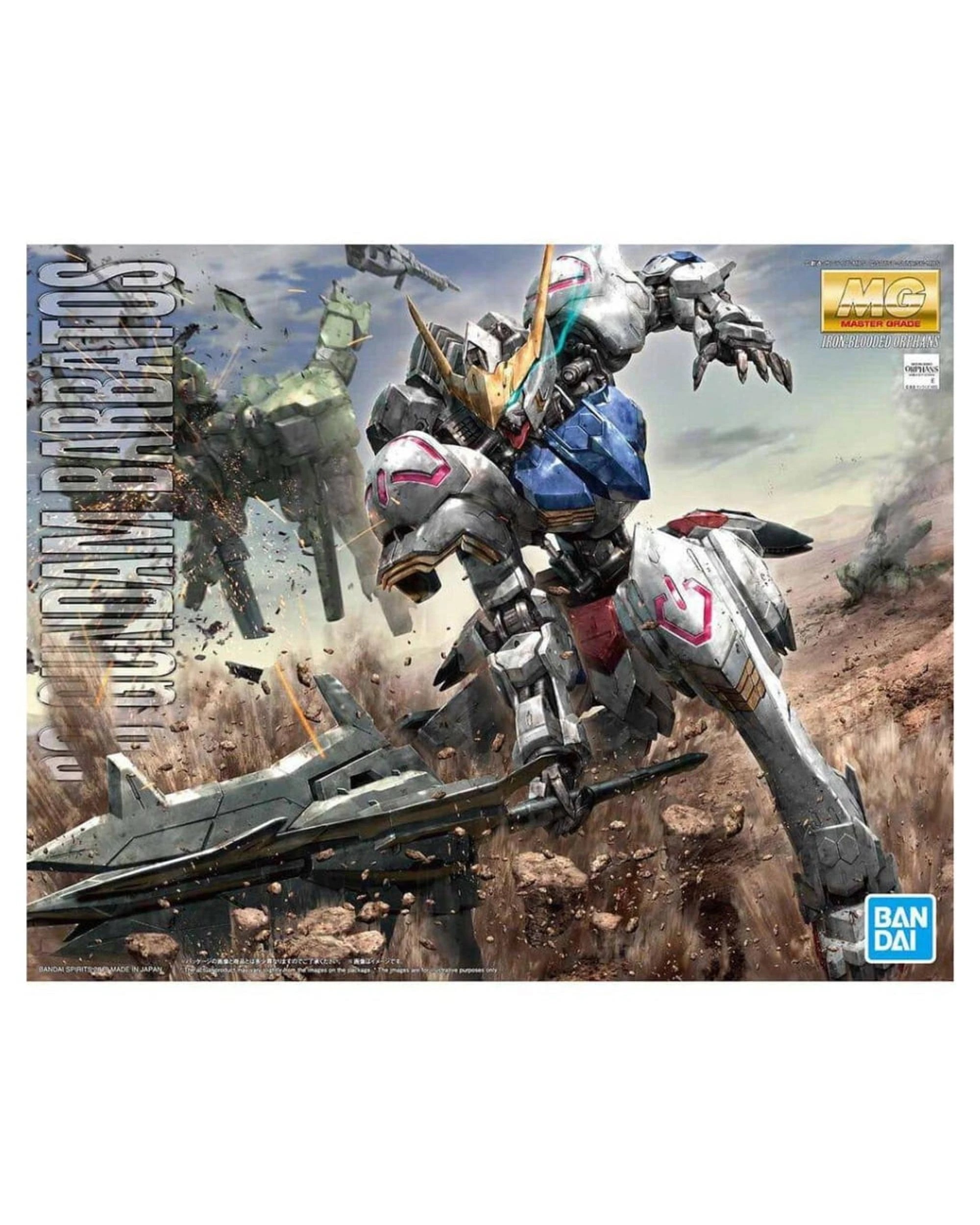 10 Bandai Master Grade Gundam: Barbatos Iron-Blooded Orphans 1/100 Scale Model Kit, 10 of 10