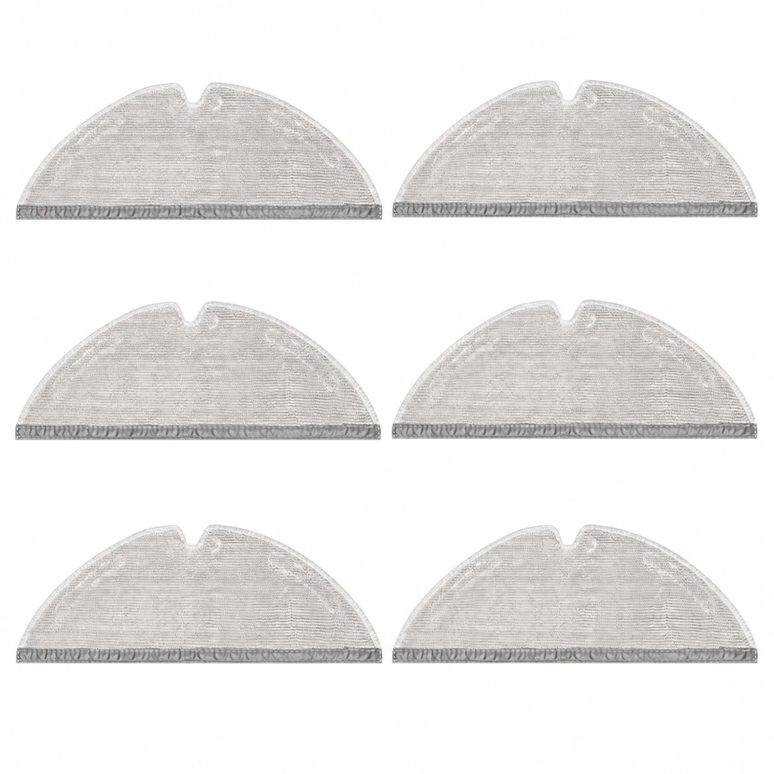 1 Hygieia 6pk Mop Pads For Dreame D20 Pro Plus Robot Vacuum - Grey, 1 of 1