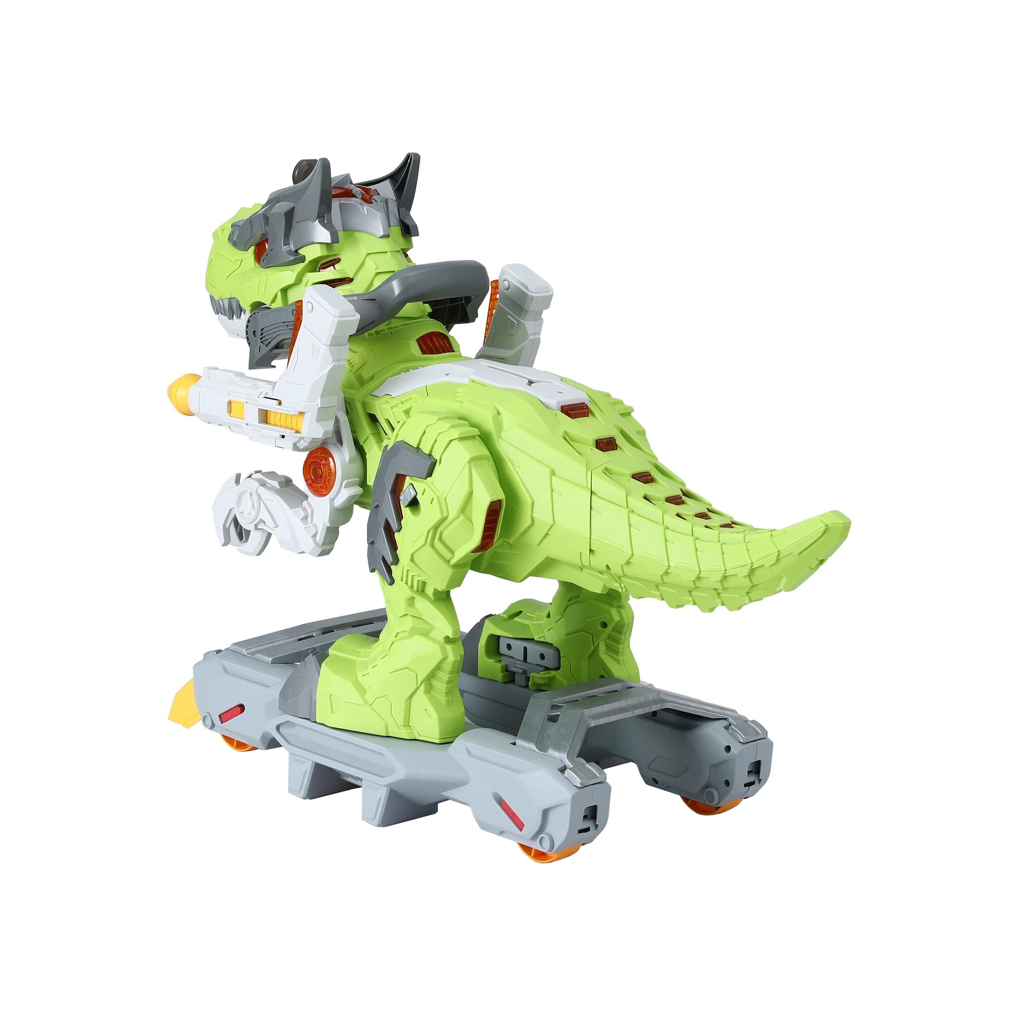 3 Keezi Kids Dinosaur Ride On Push Car Toy with Spray Function Indoor Outdoor Toys Children Gift - Green, 3 of 4