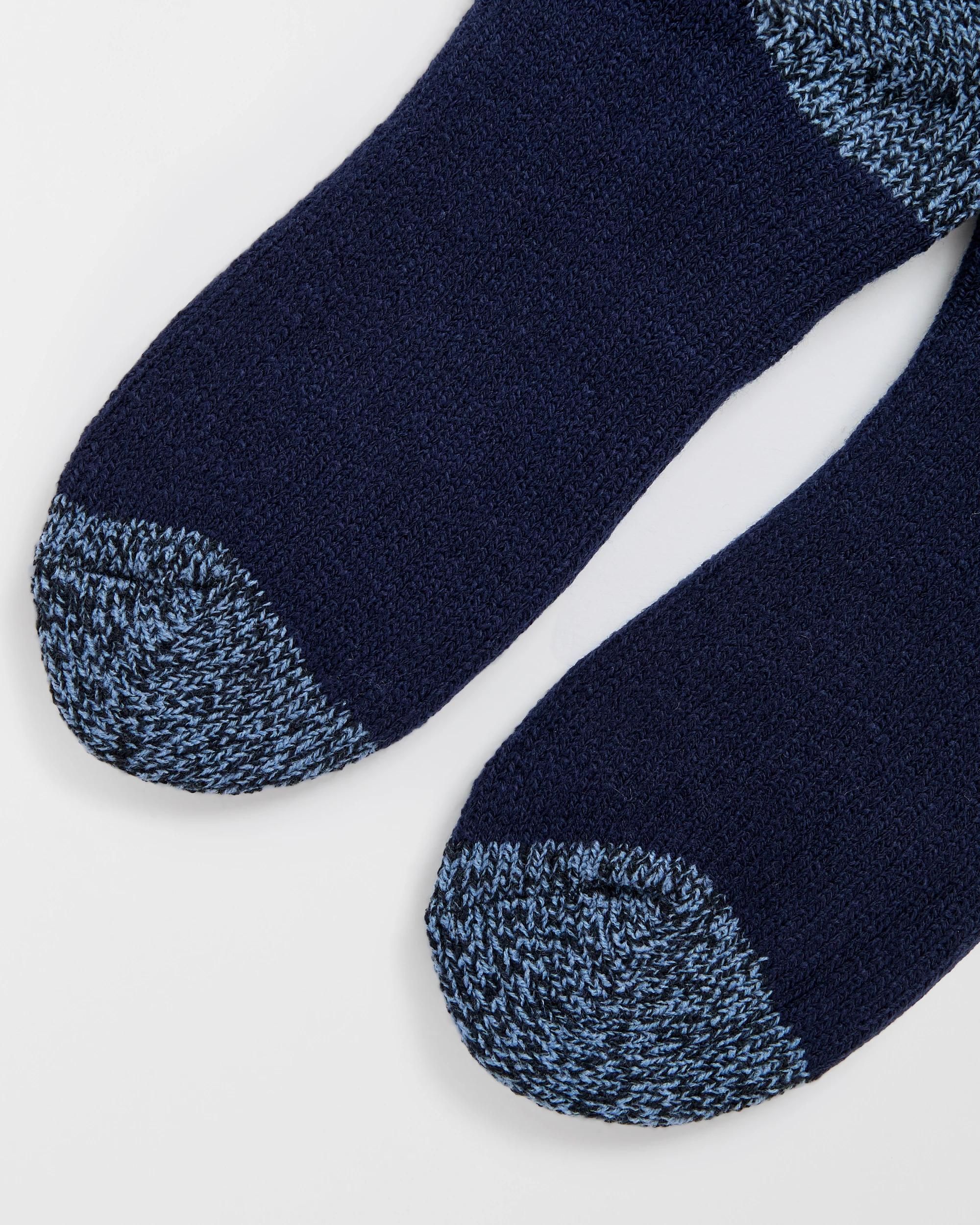 2 Maxx Thermal Crew Socks NAVY, 2 of 3