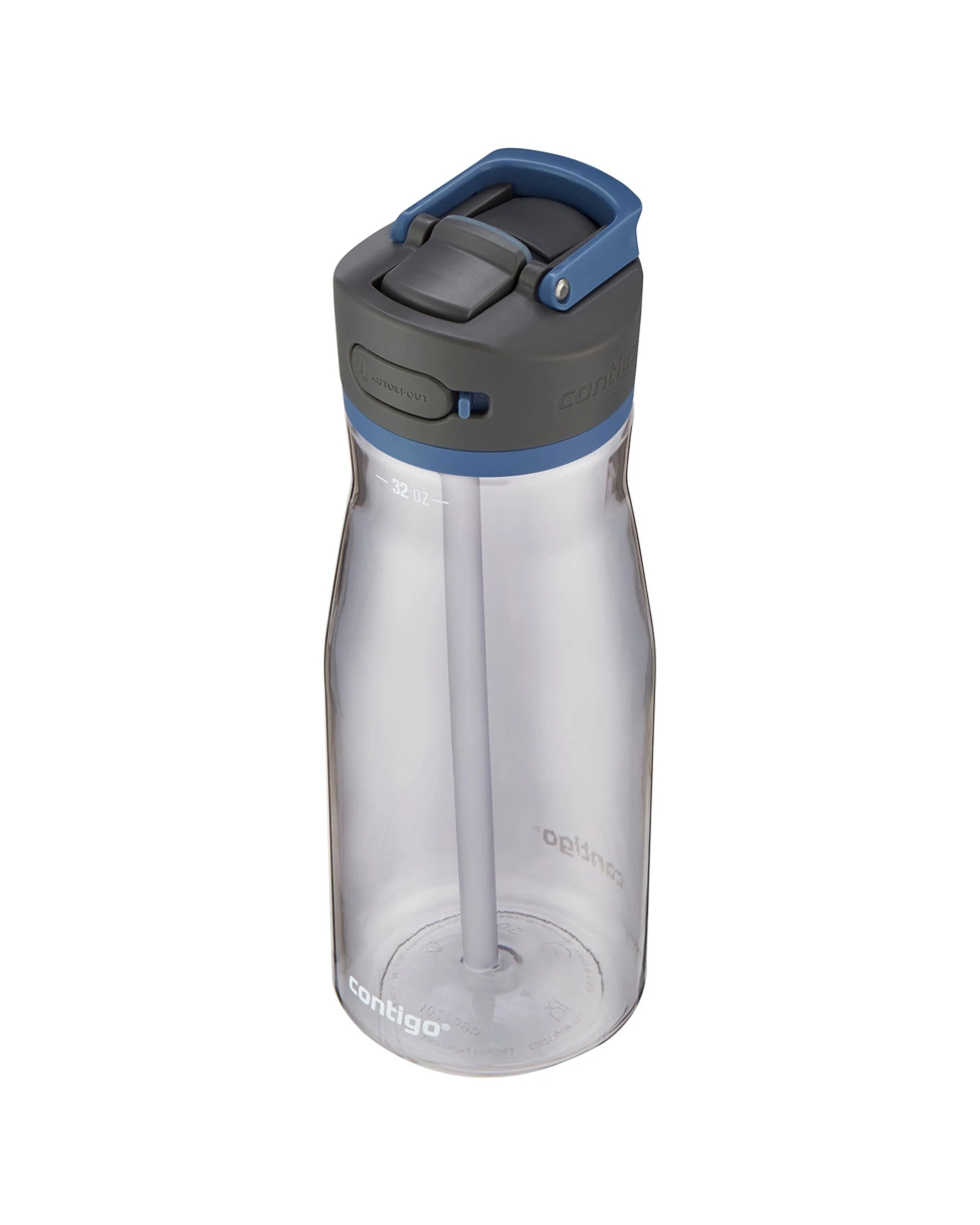 3 Contigo Ashland 2.0 Autospout Bottle 946ml Tritan Leakproof Push Button Hydration - Blue, 3 of 6