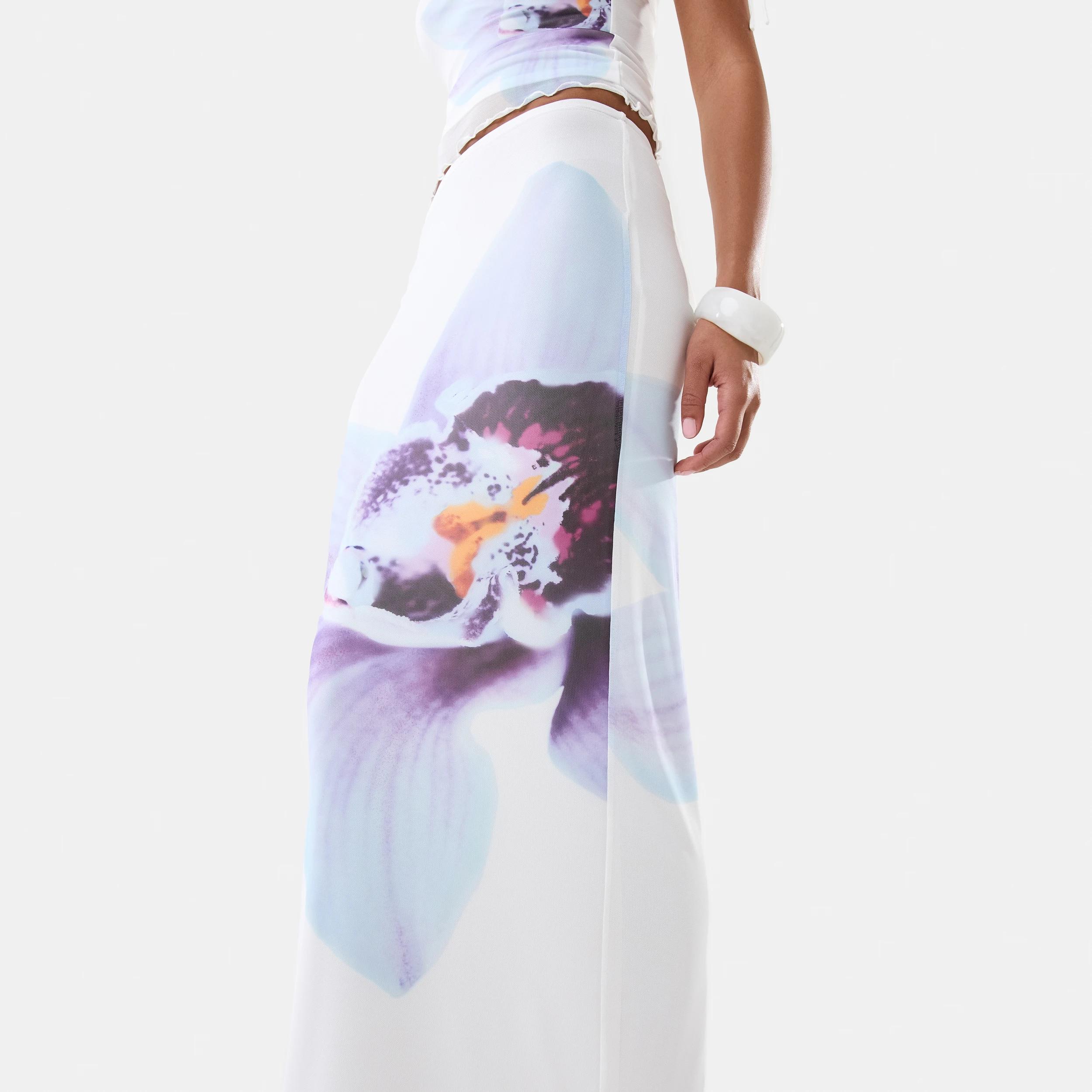 8 Mesh Maxi Skirt Wht Orchid, 8 of 8