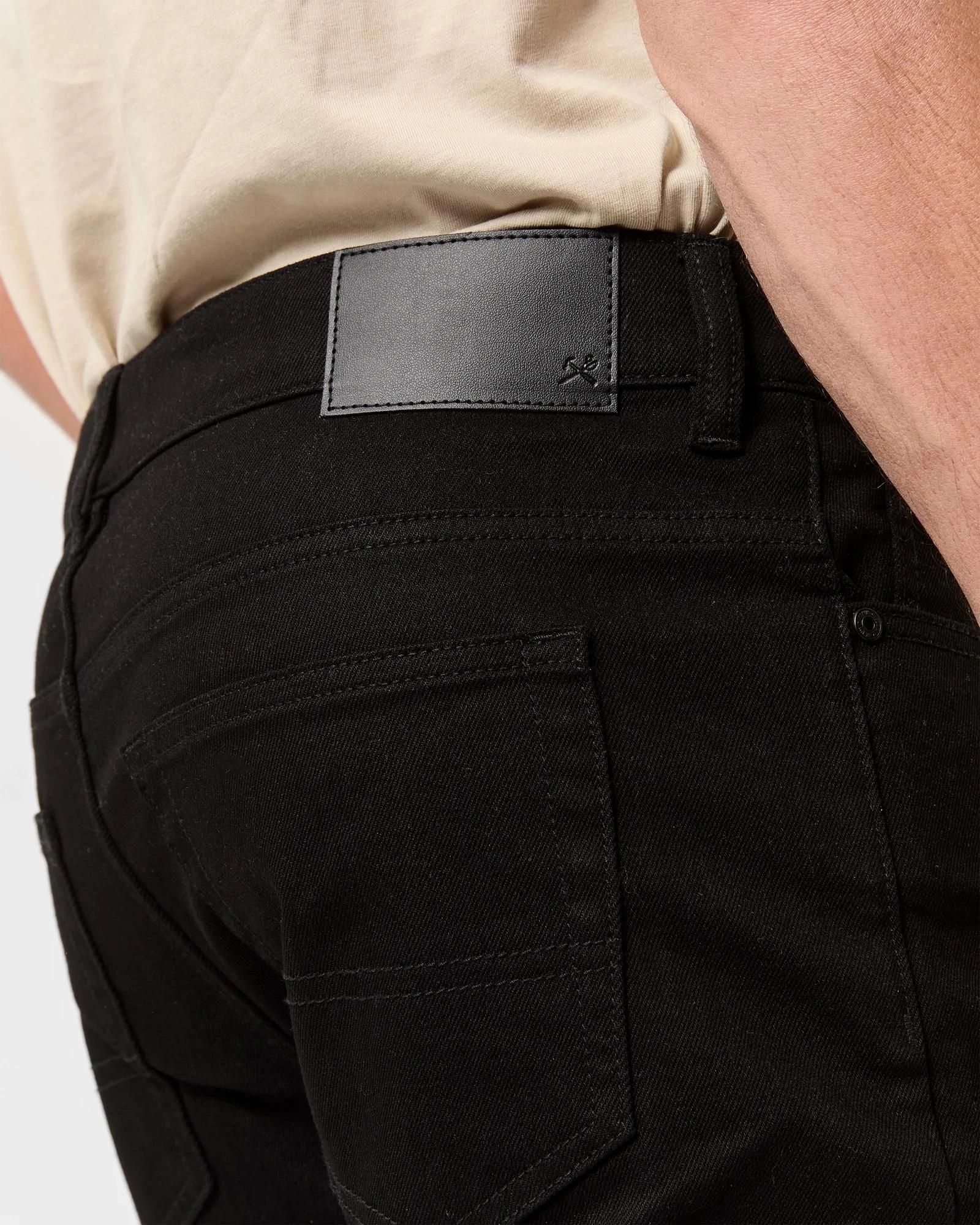 5 Target Man Slim Fit Denim Jeans STAY BLACK, 5 of 5