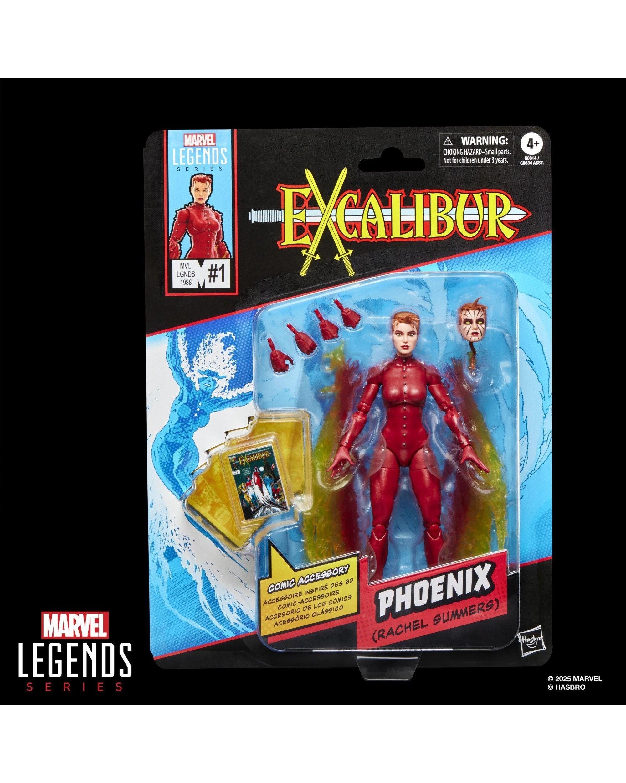 2 Hasbro Marvel Legends Series Excalibur Phoenix - Rachel Summers -  Action Figure, 2 of 10