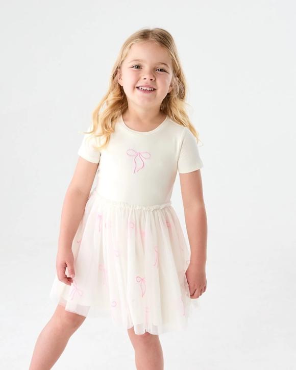 Short Sleeve Tutu Dress