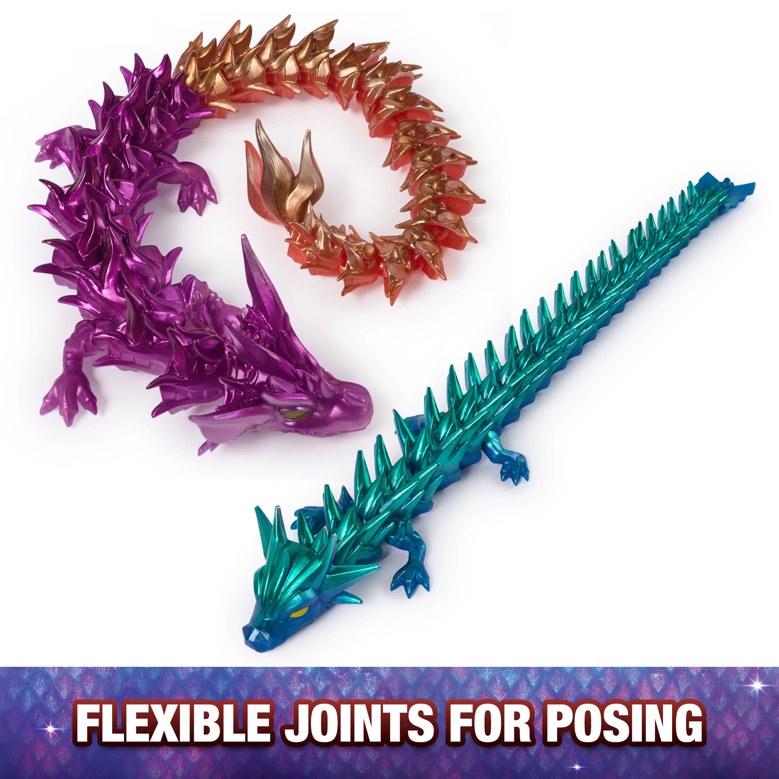 5 32cm CrystaLynx Dragons - Assorted, 5 of 6