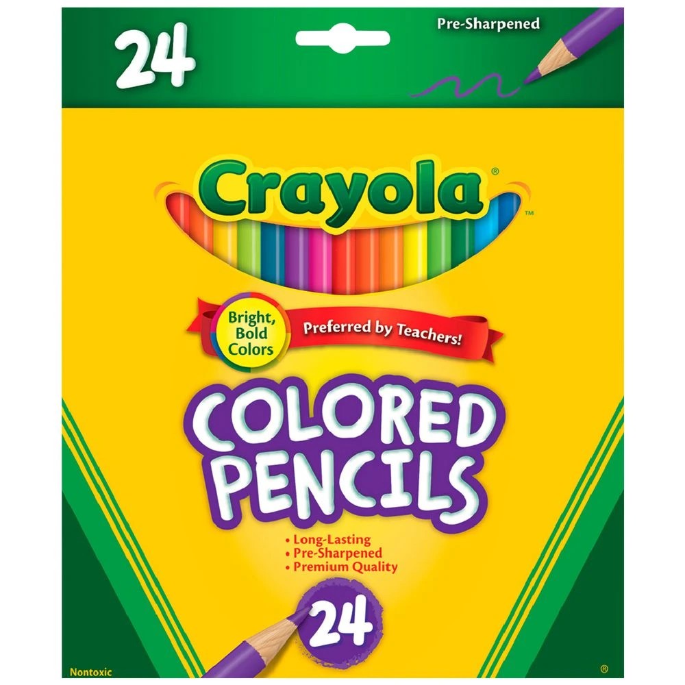 1 Crayola Coloured Pencils 24 Pack, 1 of 1