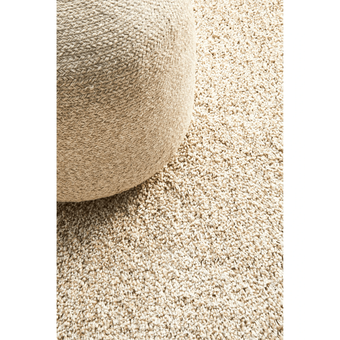 8 Rug Culture Laguna Cream Power-Loomed Polypropylene Rug - 40 mm Pile (Made in Turkey) - Natural, 8 of 9