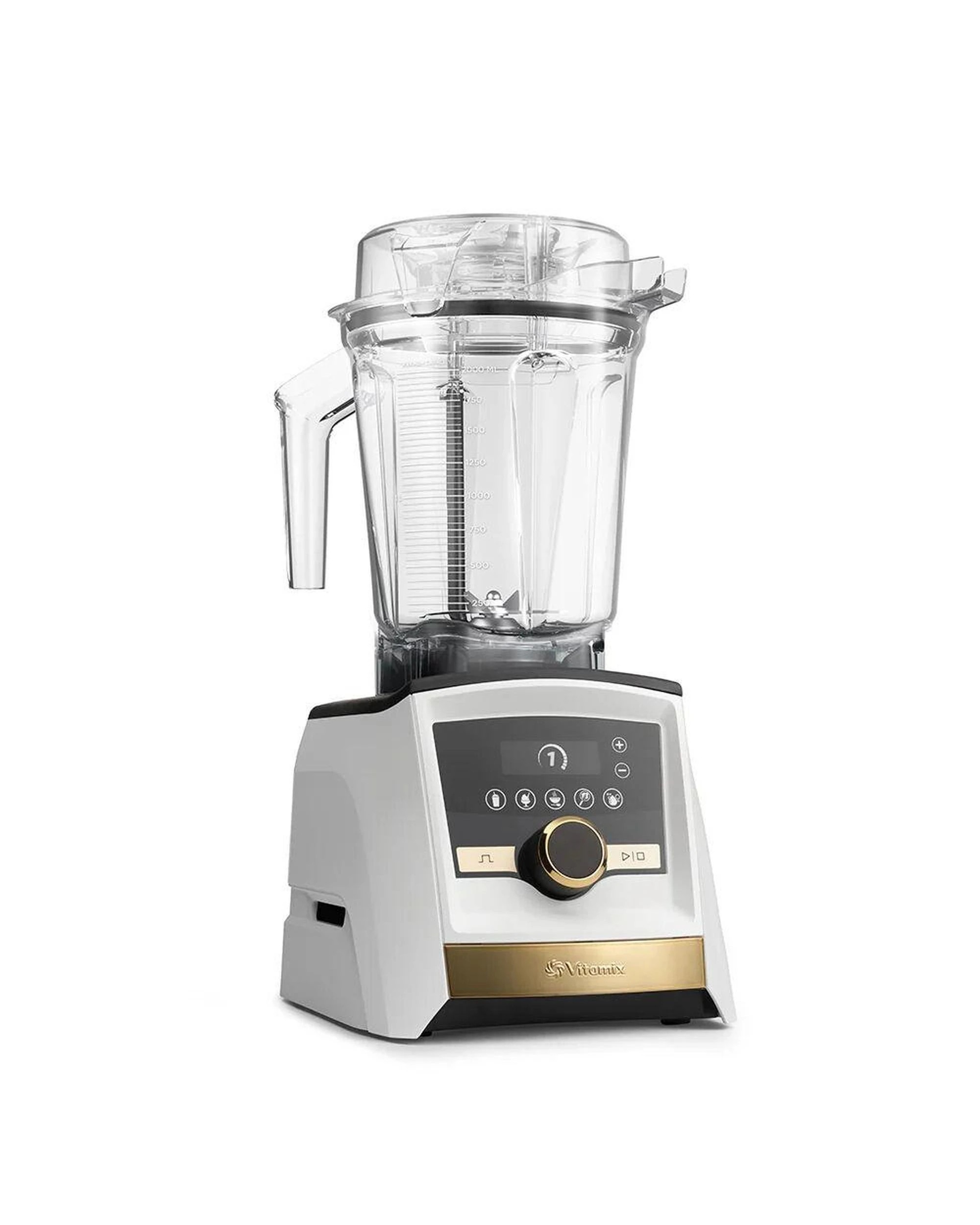2 Vitamix A3500i Ascent Series Smart Blender White With Gold Trim, 2 of 3