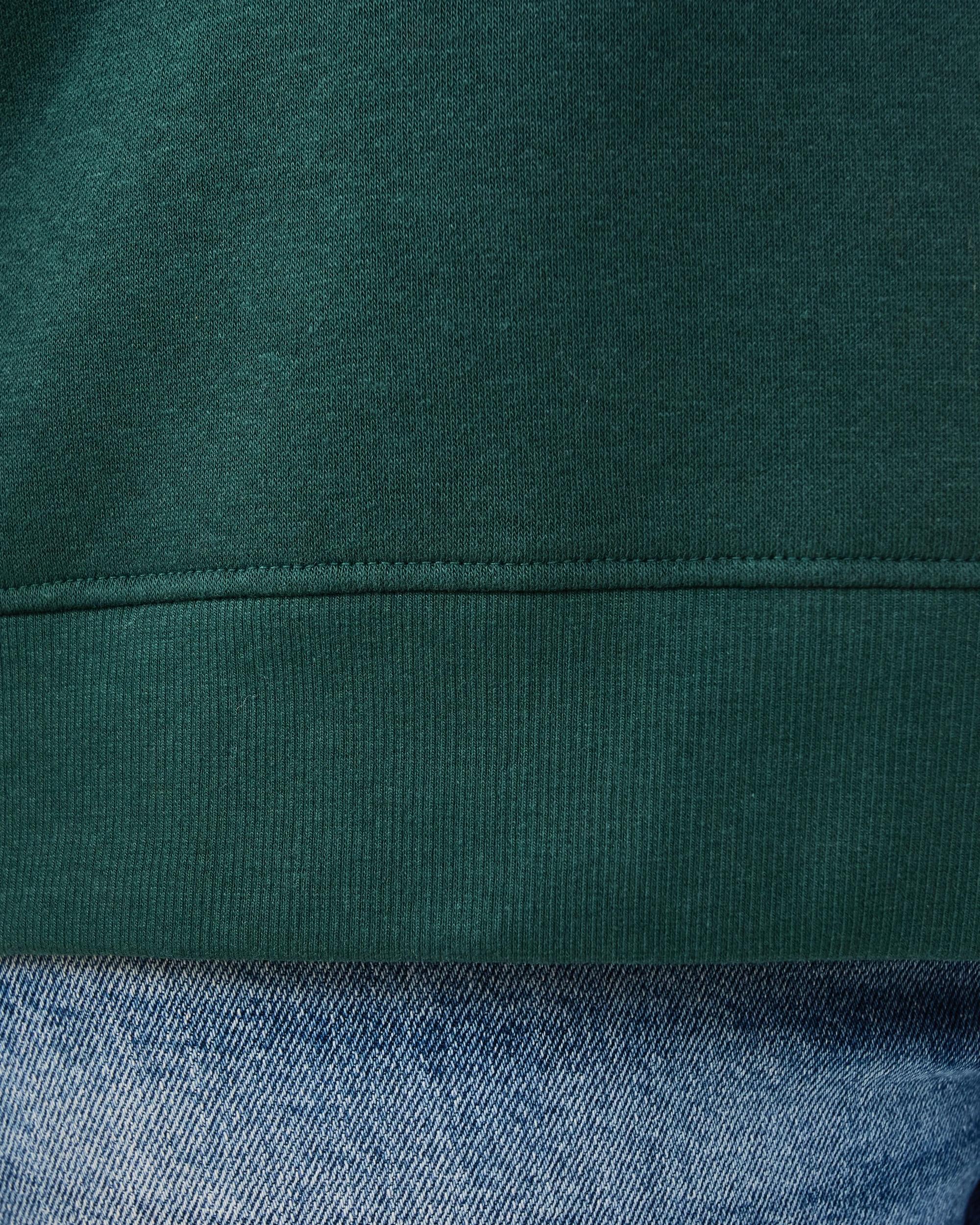 6 Curve Long Sleeve Boxy Sweatshirt Grn Leaf, 6 of 7