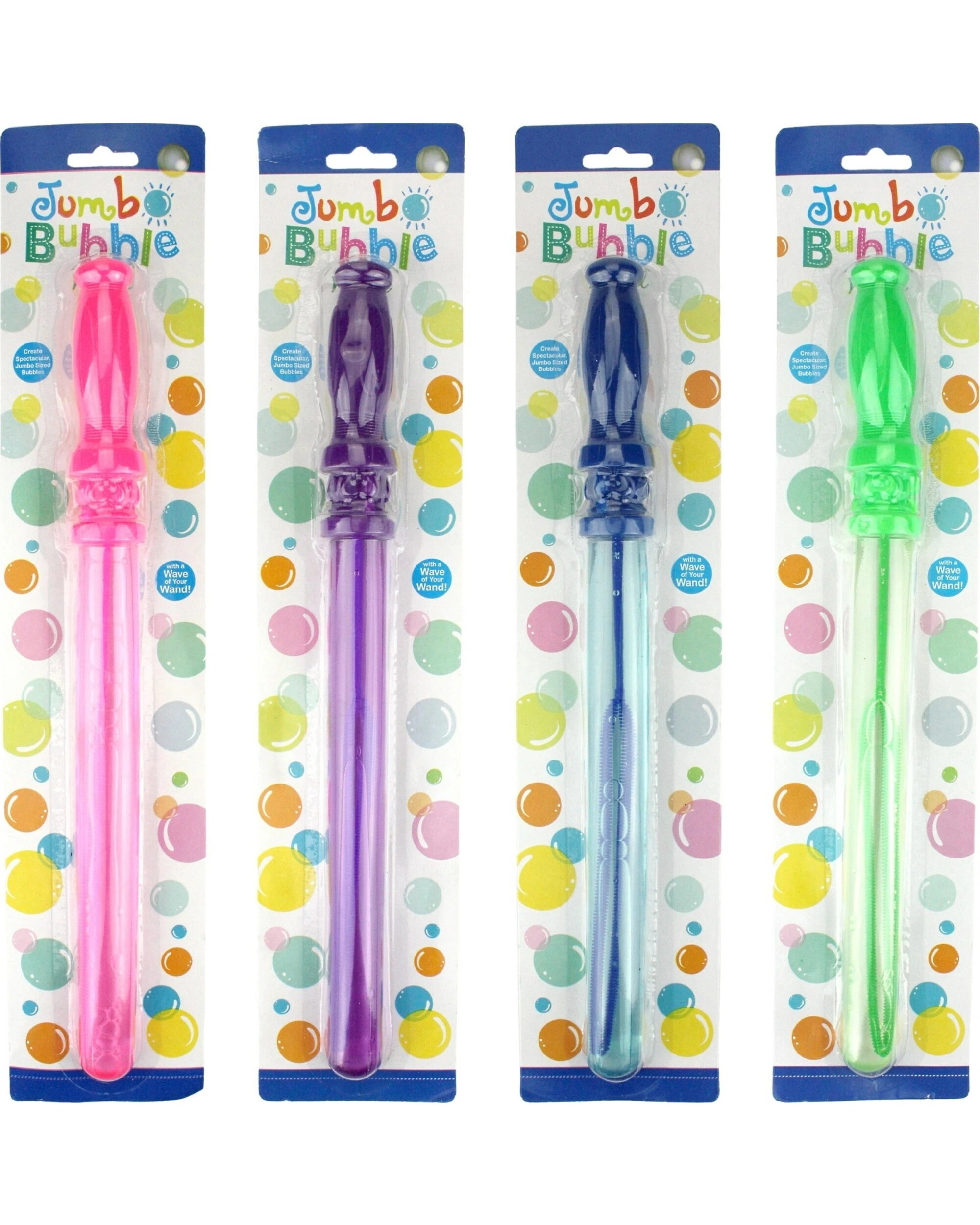 1 Durmaz Jumbo Coloured Bubble Wand Assorted, 1 of 1