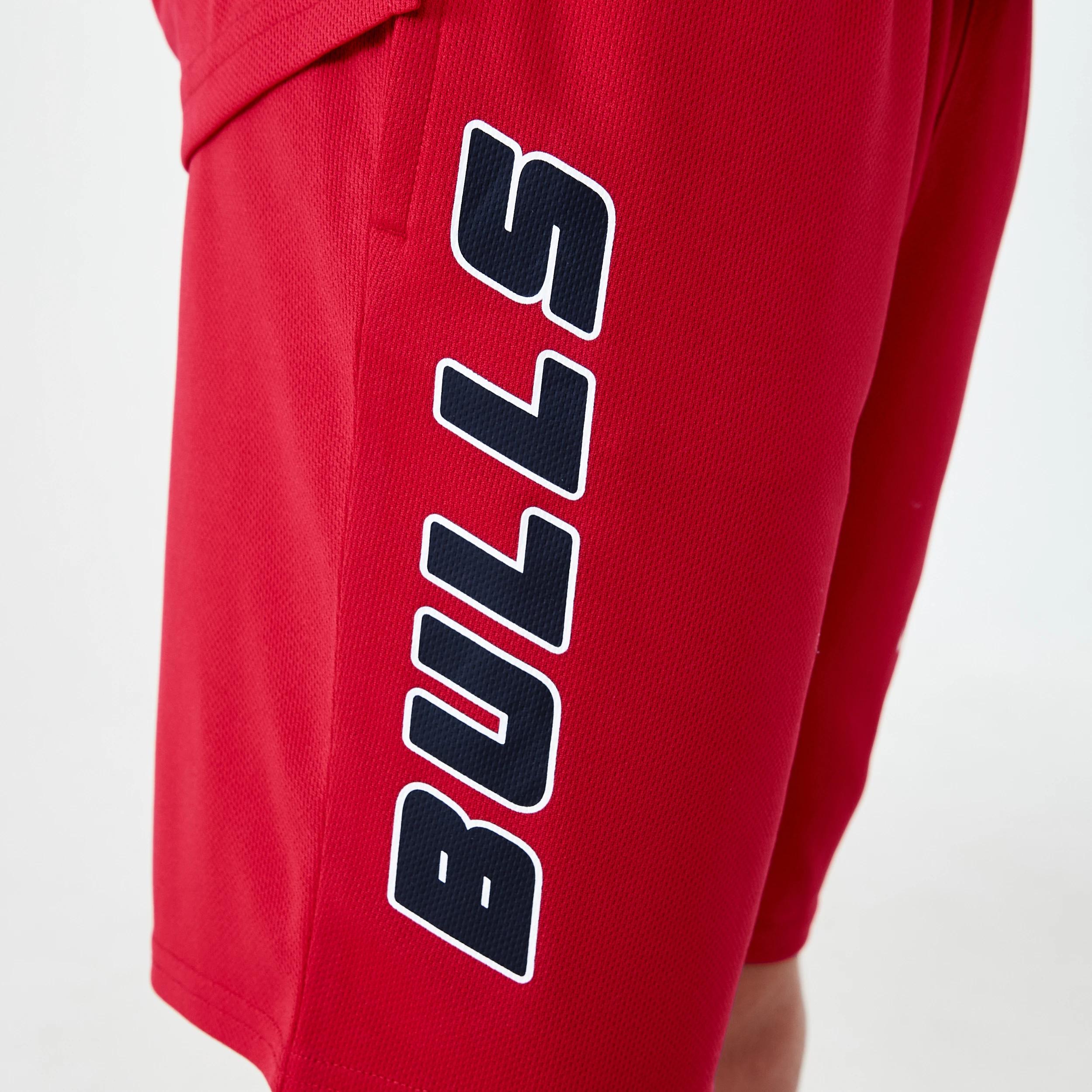 6 Official NBA Kids Mesh Shorts RED BULLS MESH SHORT, 6 of 8