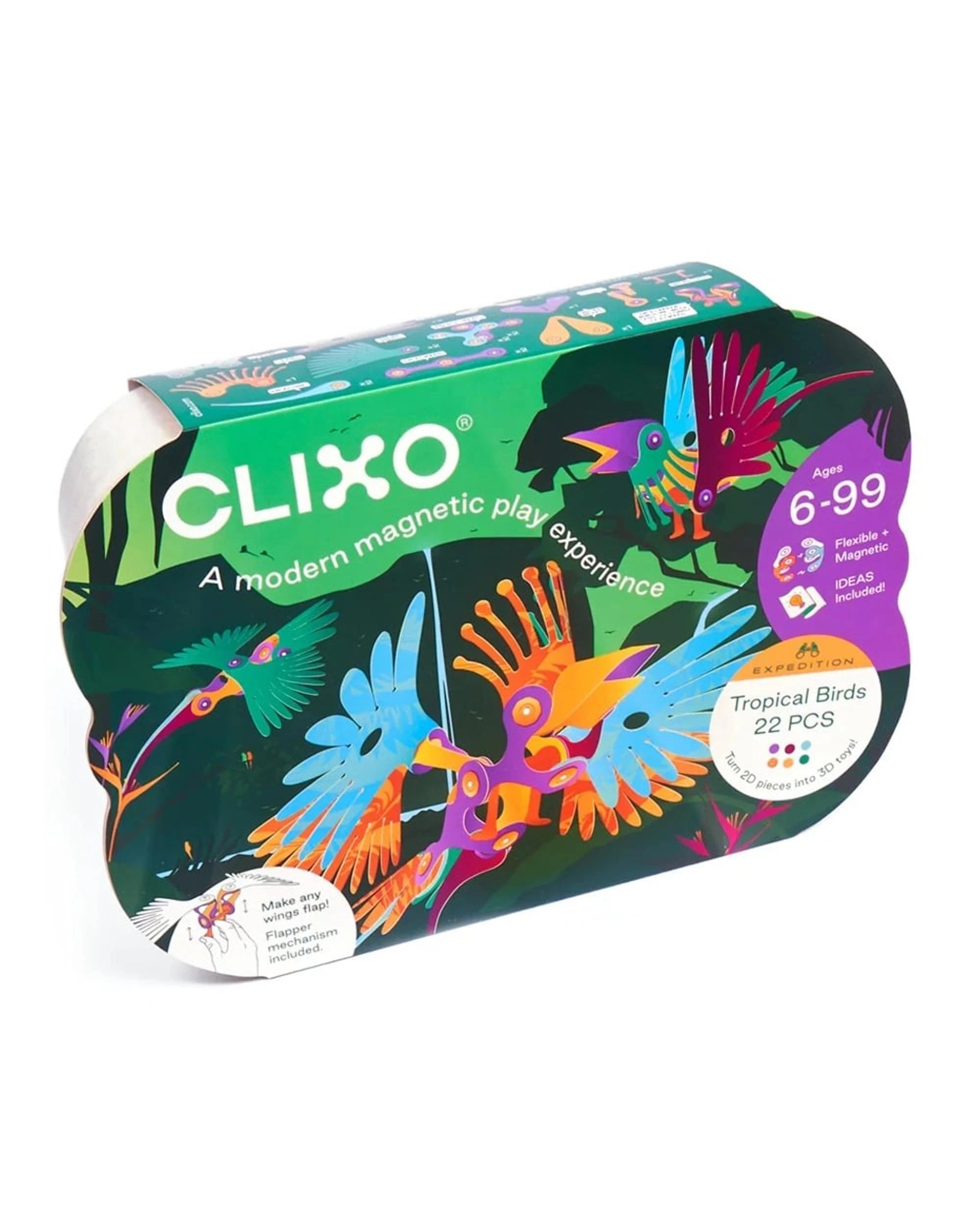 1 Clixo Tropical Birds Pack, 1 of 7