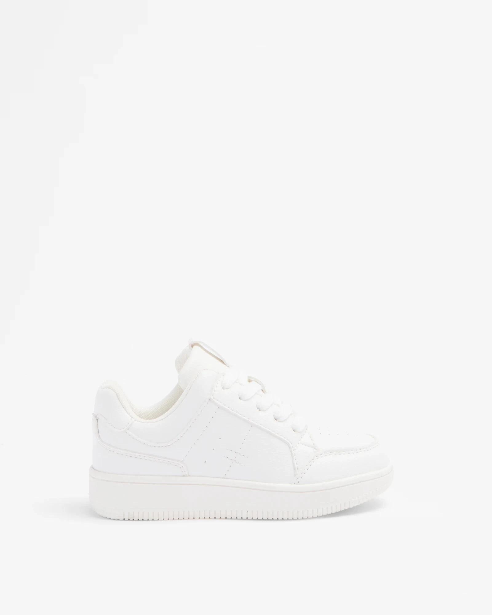 1 Target Kids Girls Low Top Sneaker - Sammy WHITE, 1 of 2