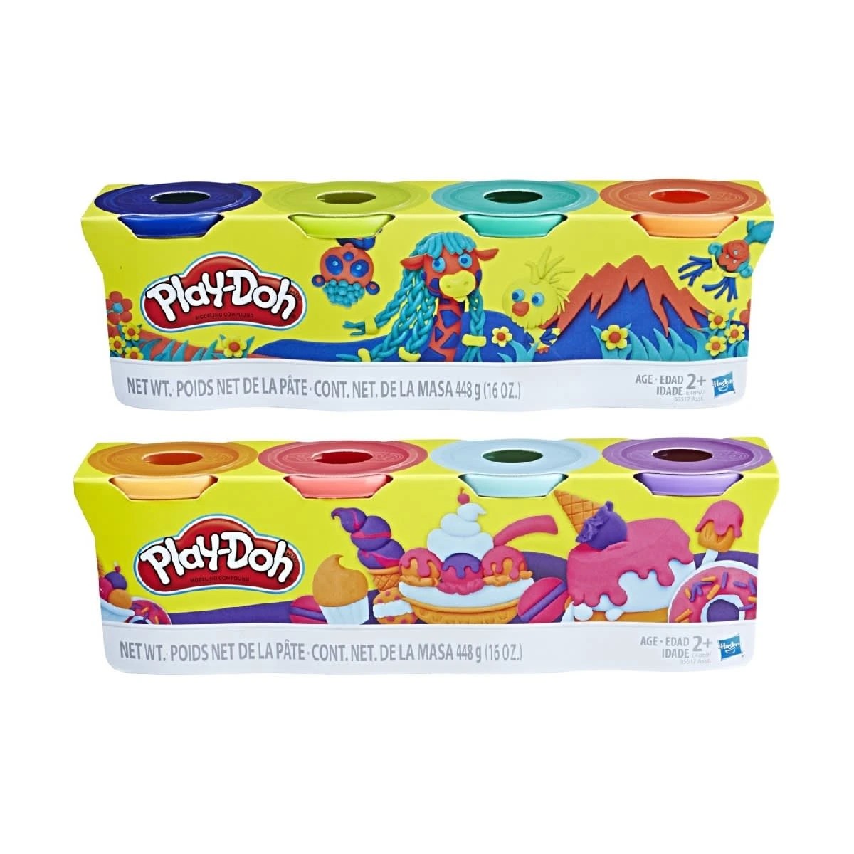 1 Play-Doh Colour Collection - 4 Pack, 1 of 2