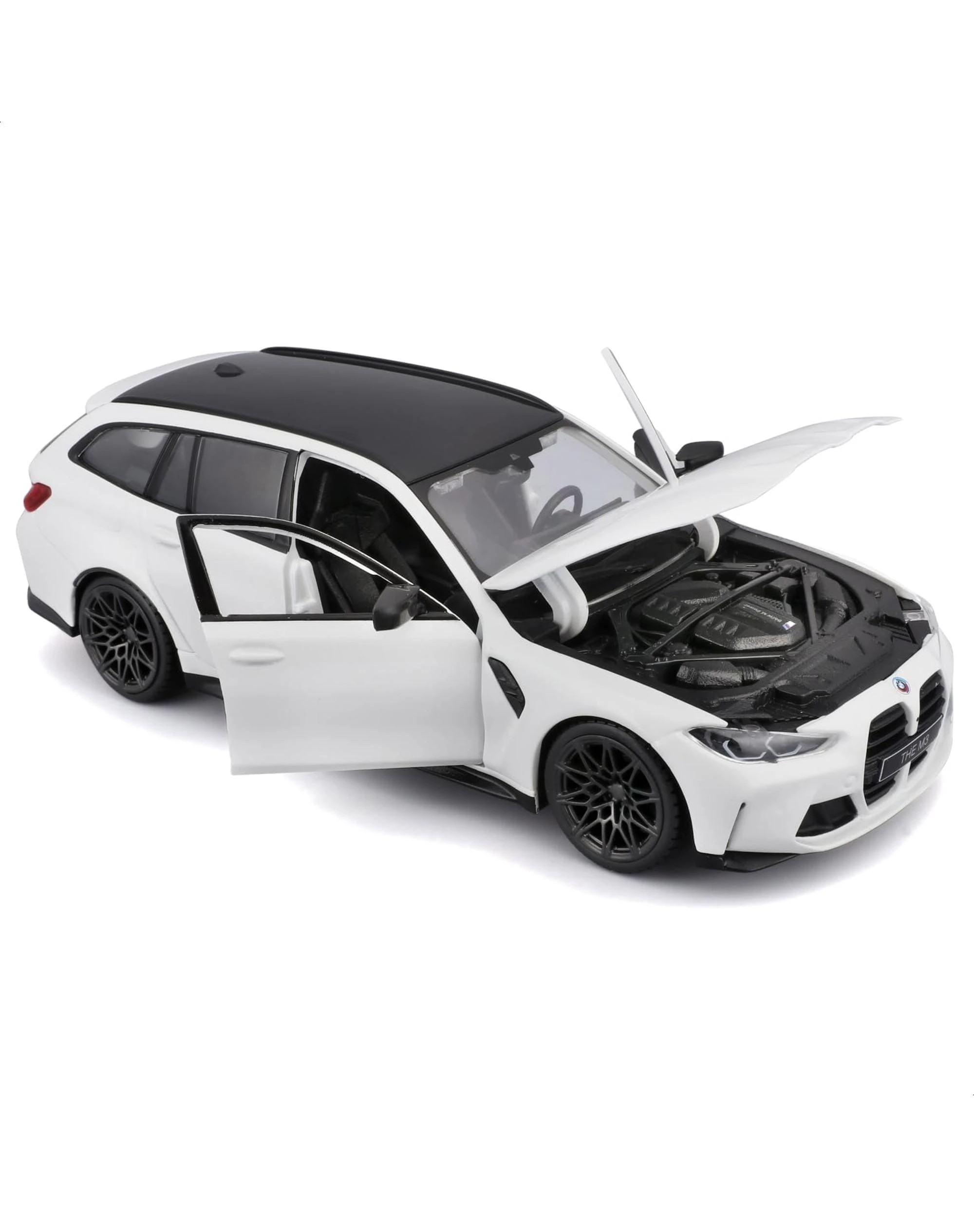 3 Bburago 2023 BMW M3 Touring 1:24 Diecast Vehicle, 3 of 6