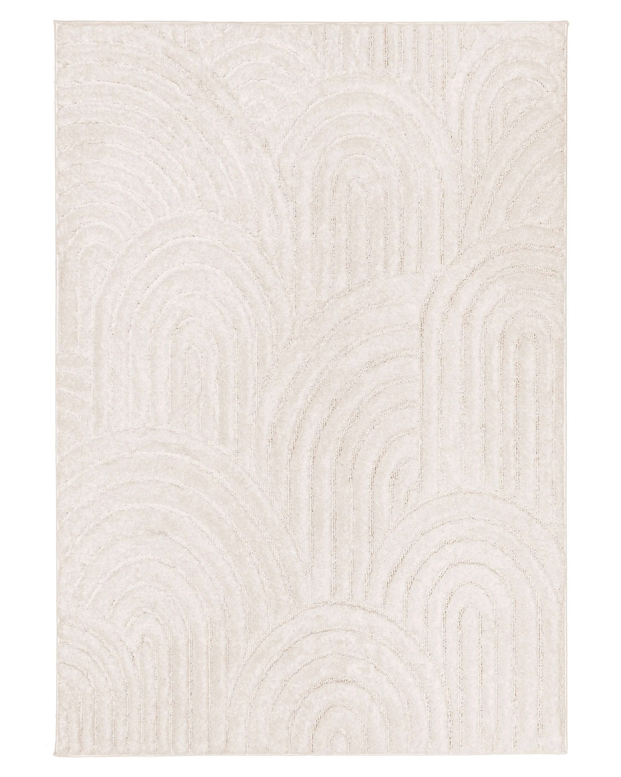 1 Loopsie Calvi Rainbow Rug-290cm x 200cm - White, 1 of 9