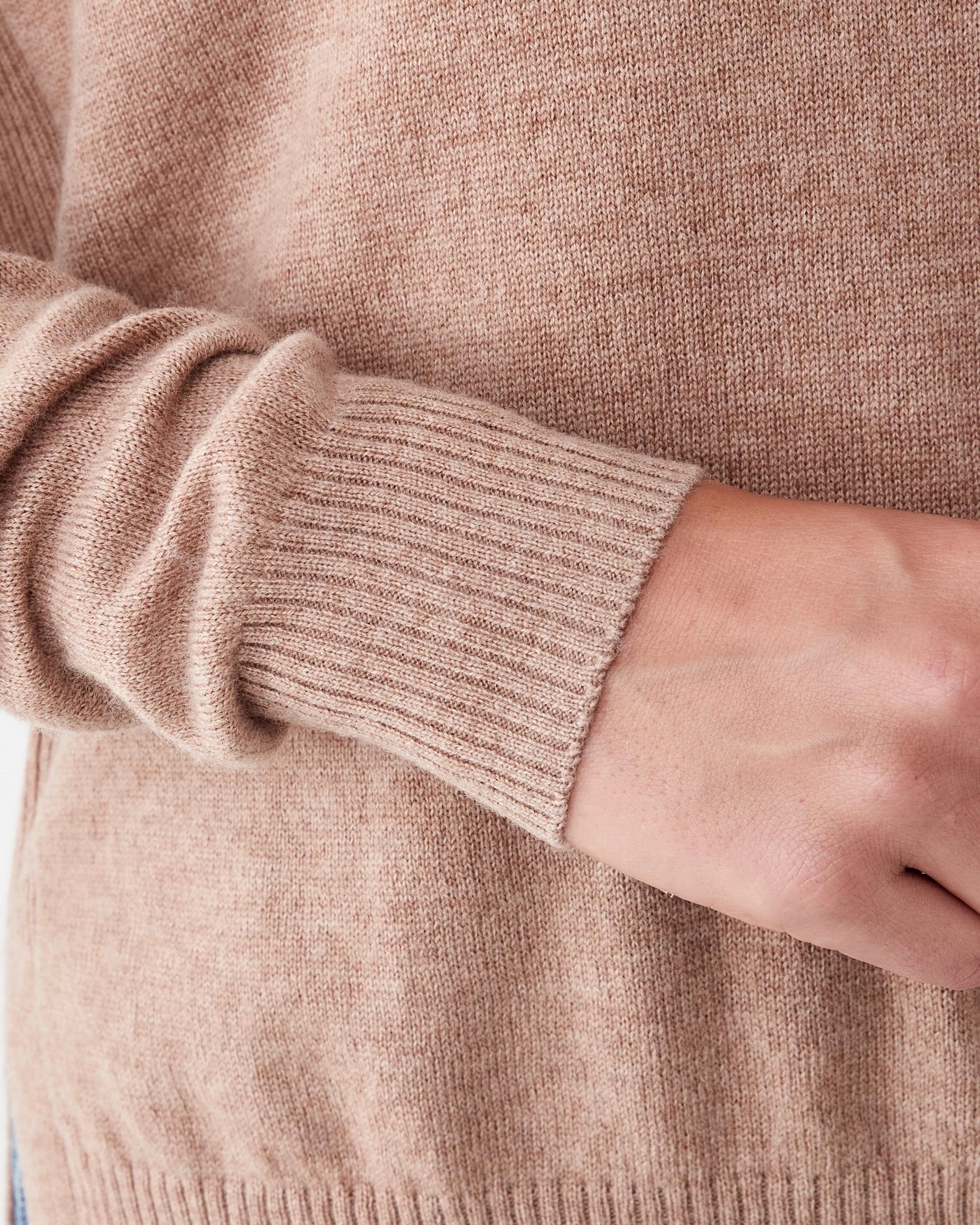 7 Merino Wool Jumper Nat Taupe, 7 of 7